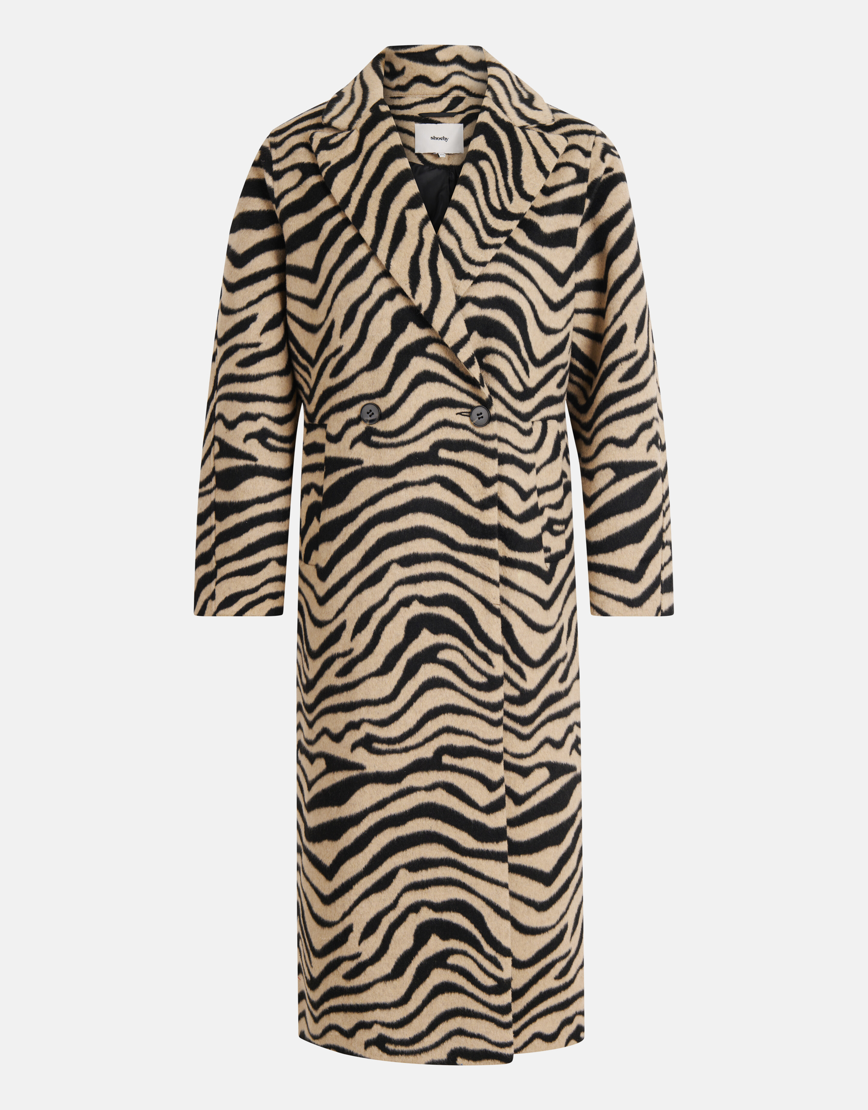 Zebra Jas Zwart/Beige SHOEBY WOMEN