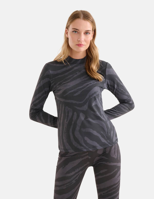 Travel Longsleeve Donkergrijs SHOEBY WOMEN
