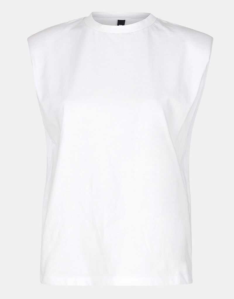 Shoulder Padding T-shirt
