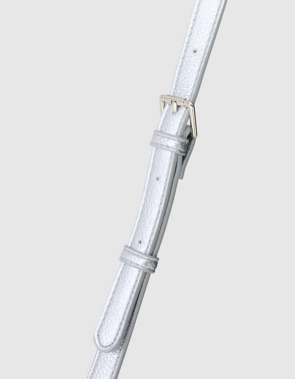 Folded Tas Zilver SHOEBY ACCESSOIRES