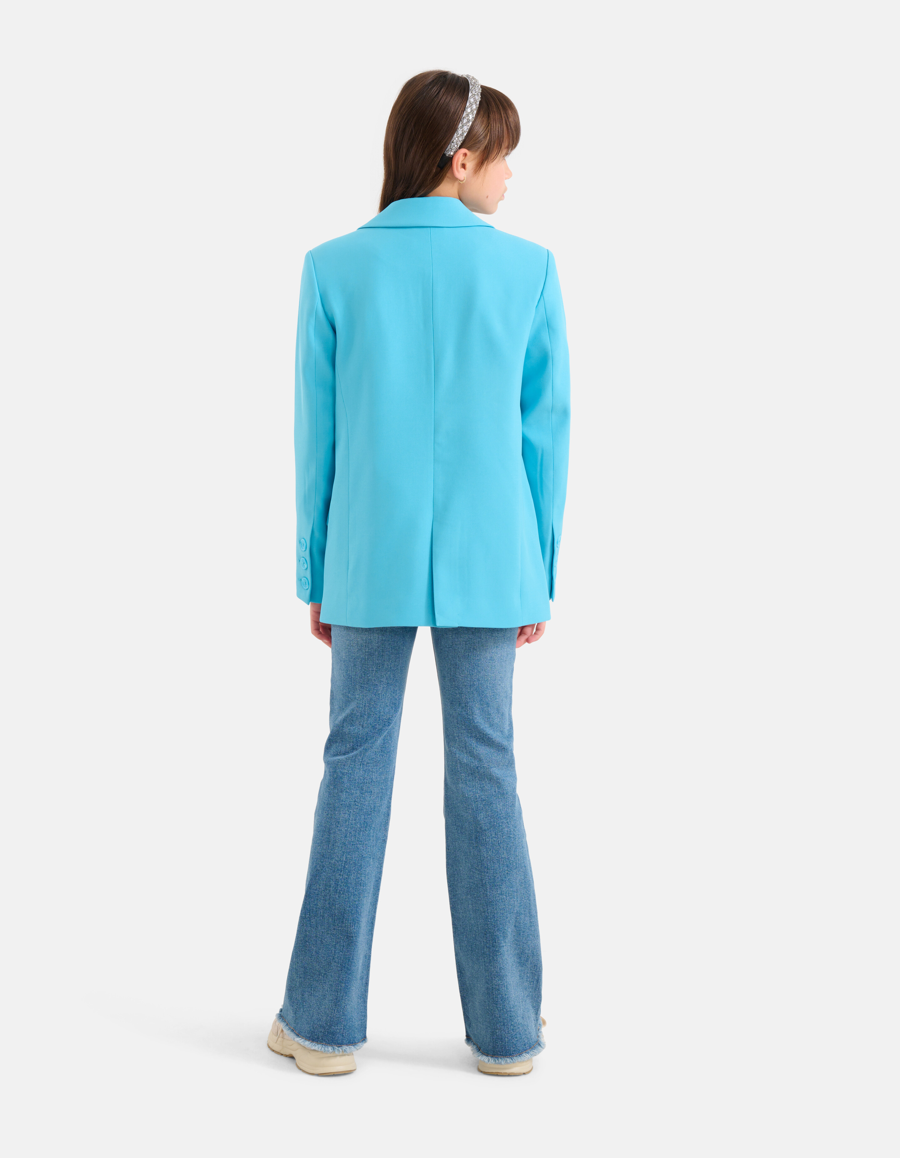Basis Blazer Blauw SHOEBY GIRLS