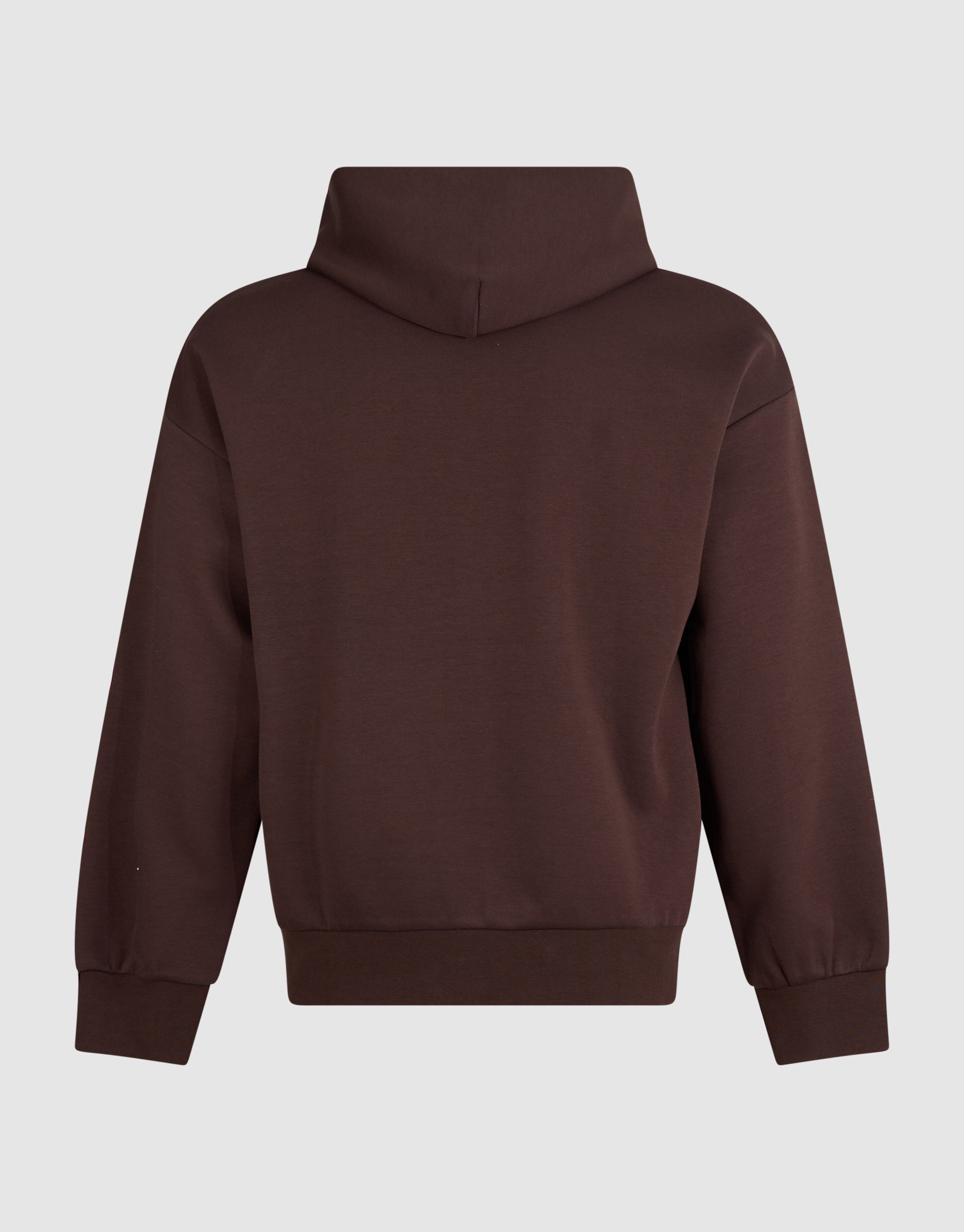 Interlock Hoodie Donkerbruin SHOEBY MEN