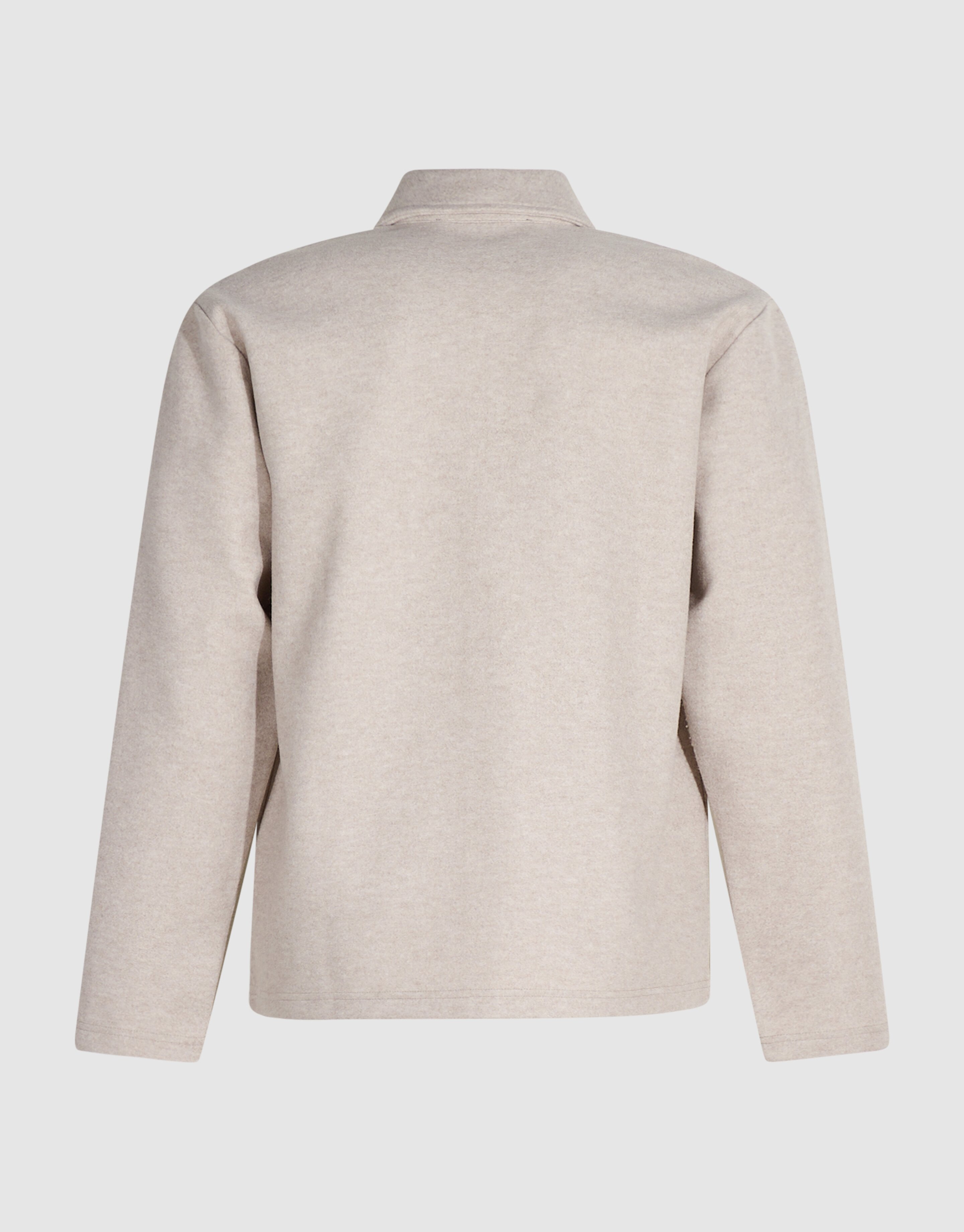 Soft Melange Overshirt Beige SHOEBY MEN