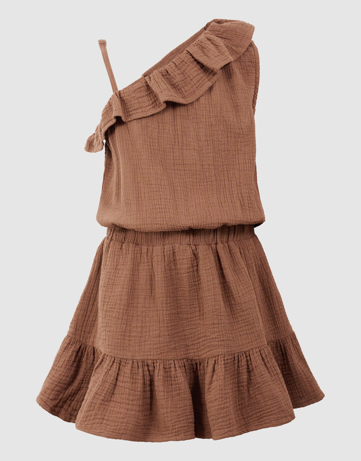 Structuur Playsuit Bruin SHOEBY GIRLS
