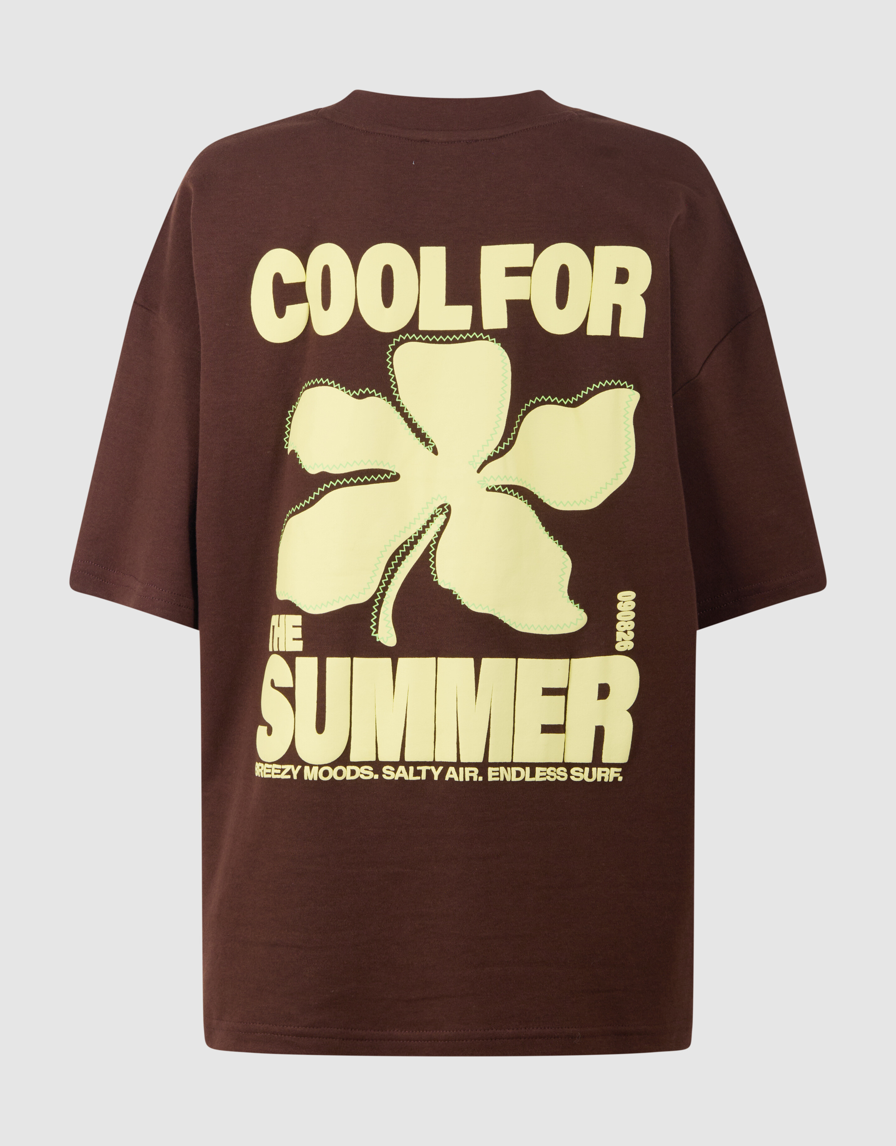 Cool Artwork T-shirt Donkerbruin SHOEBY BOYS