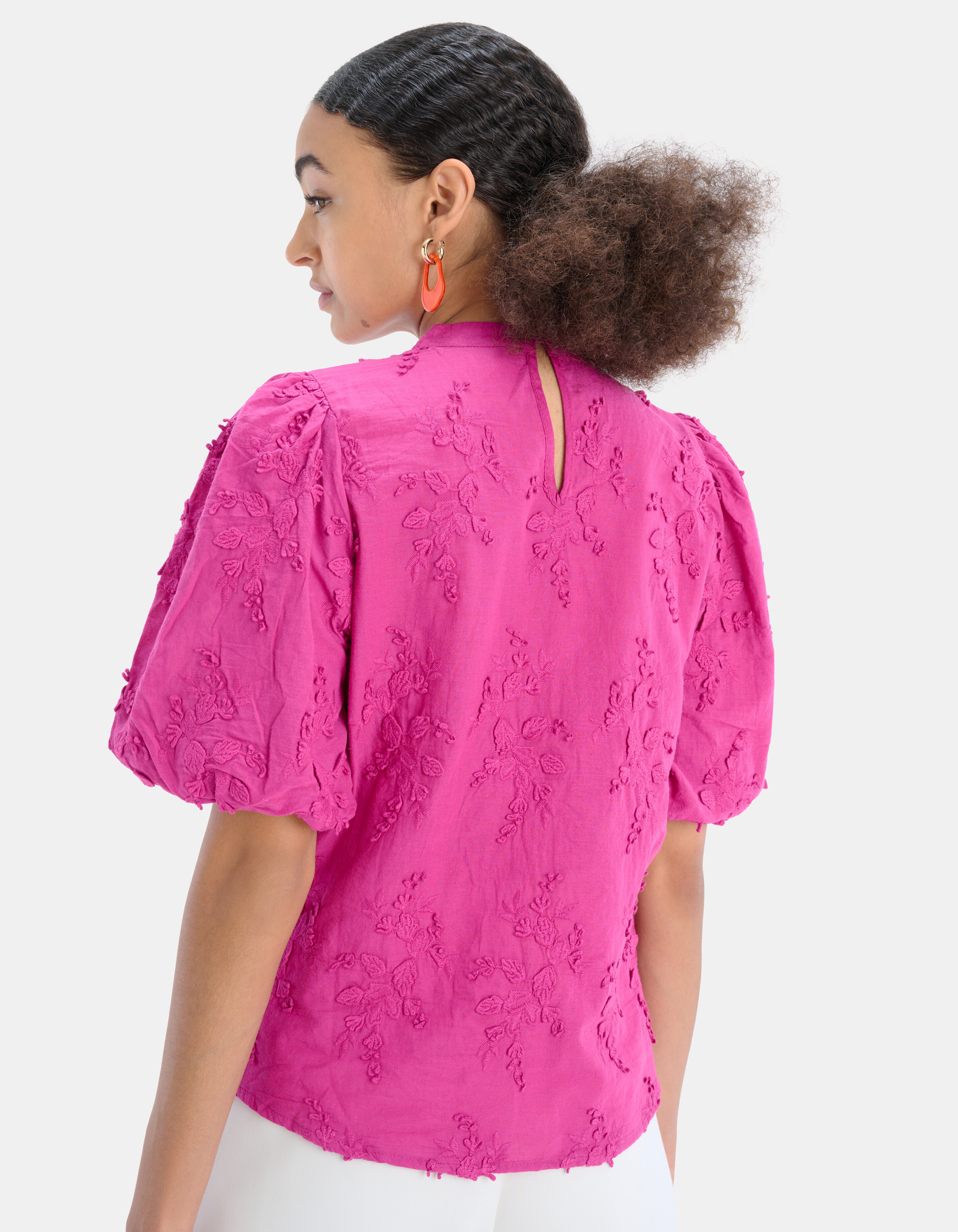 3D Embroidery Top Roze EKSEPT