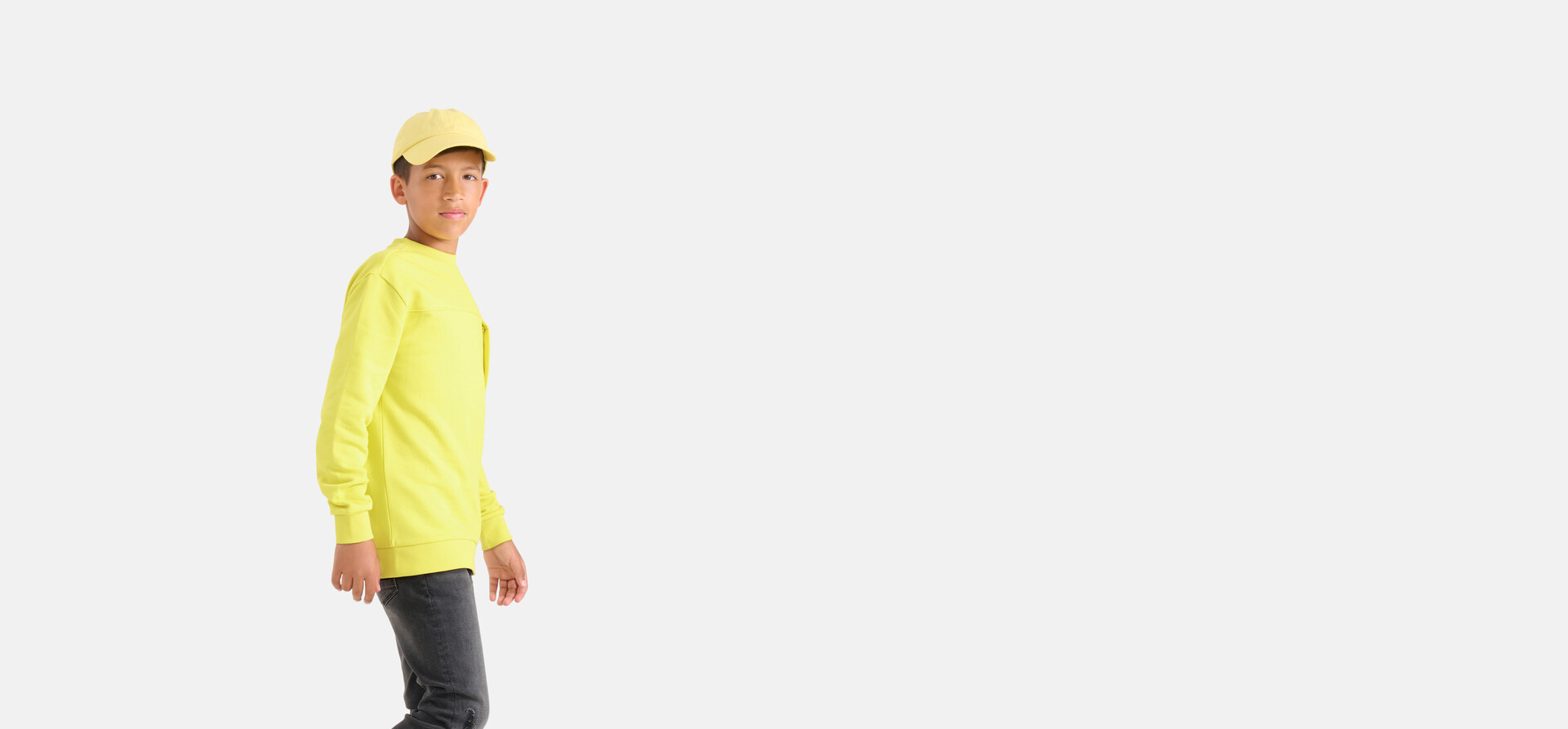 Pocket Sweater Geel SHOEBY BOYS