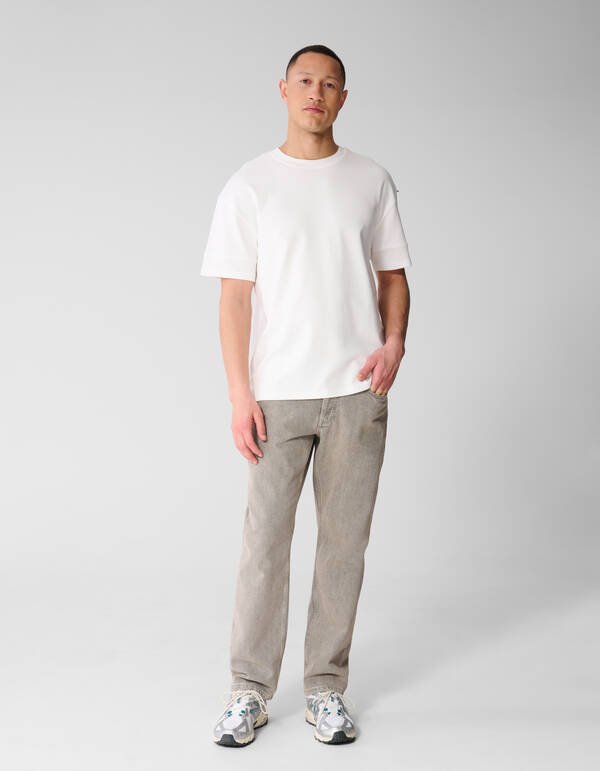 Modern Straight Fit Jeans Zand L32 SHOEBY MEN