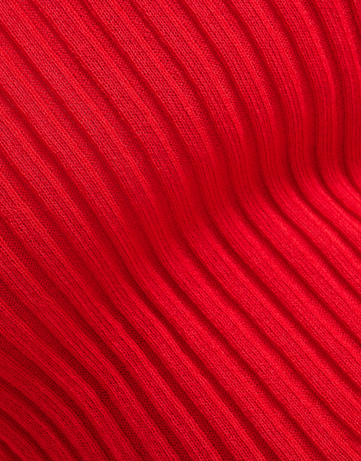 Rib Top Rood SHOEBY WOMEN