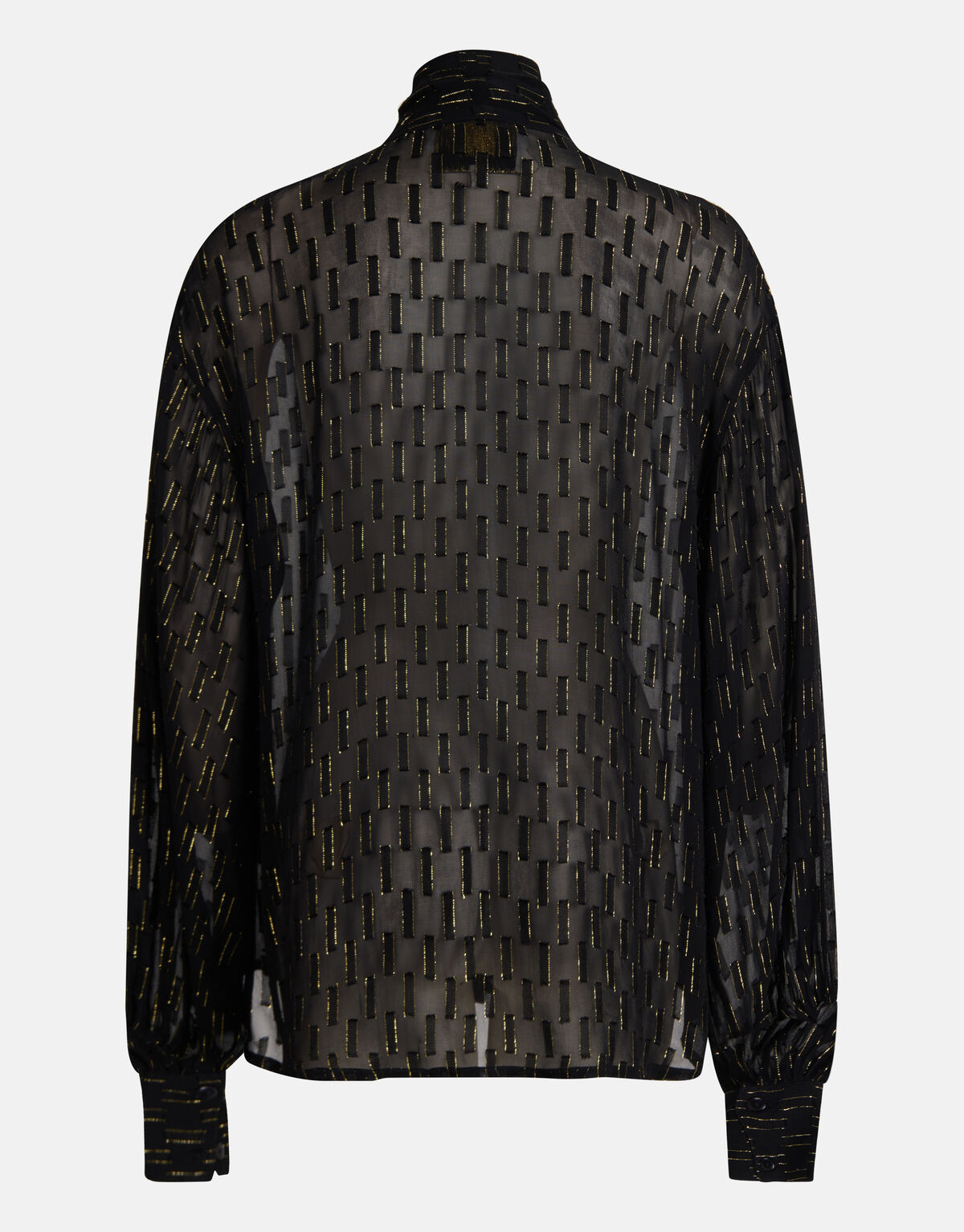 Chiffon Blouse Zwart SHOEBY WOMEN