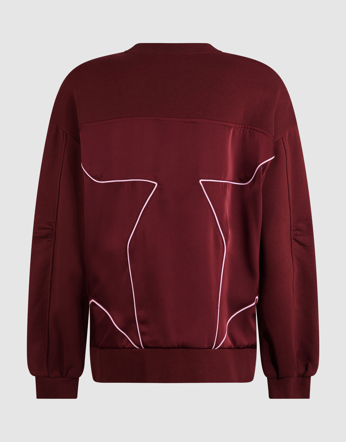 Athletic Artwork Sweater Donkerrood SHOEBY WOMEN