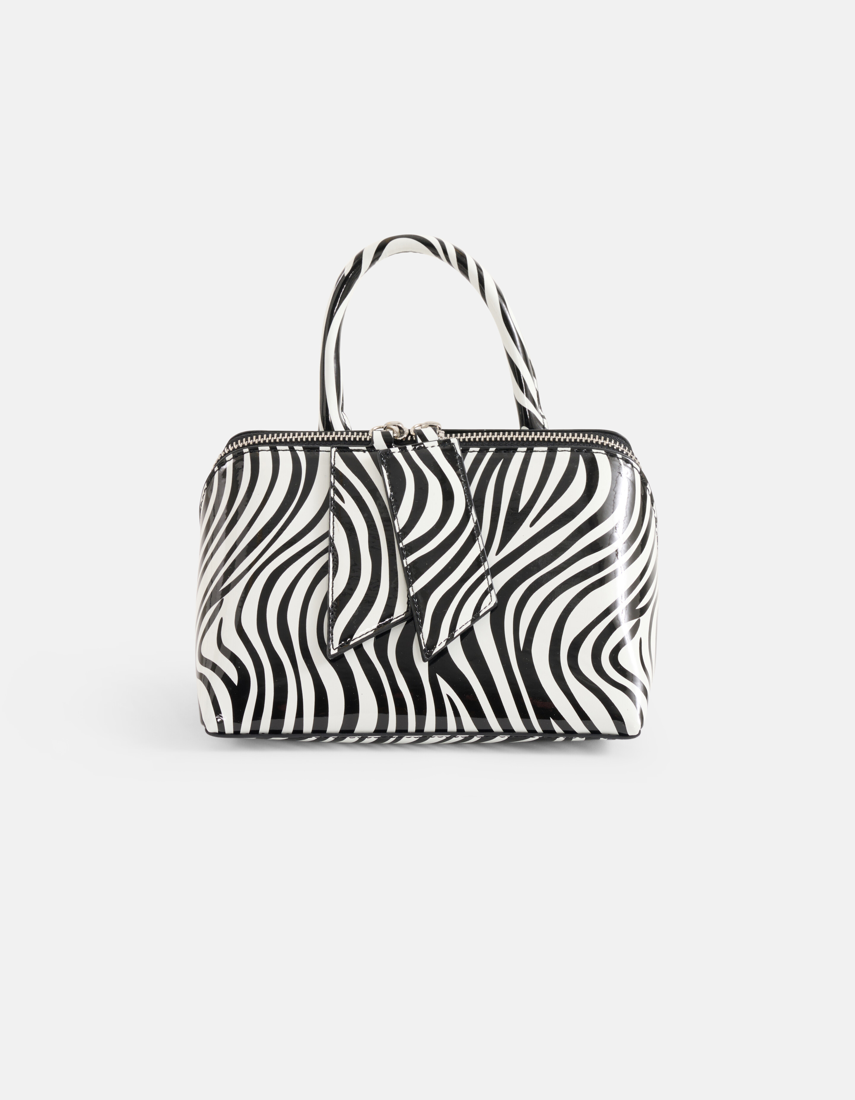 Mini Zebra Tas Zwart/Wit SHOEBY ACCESSOIRES