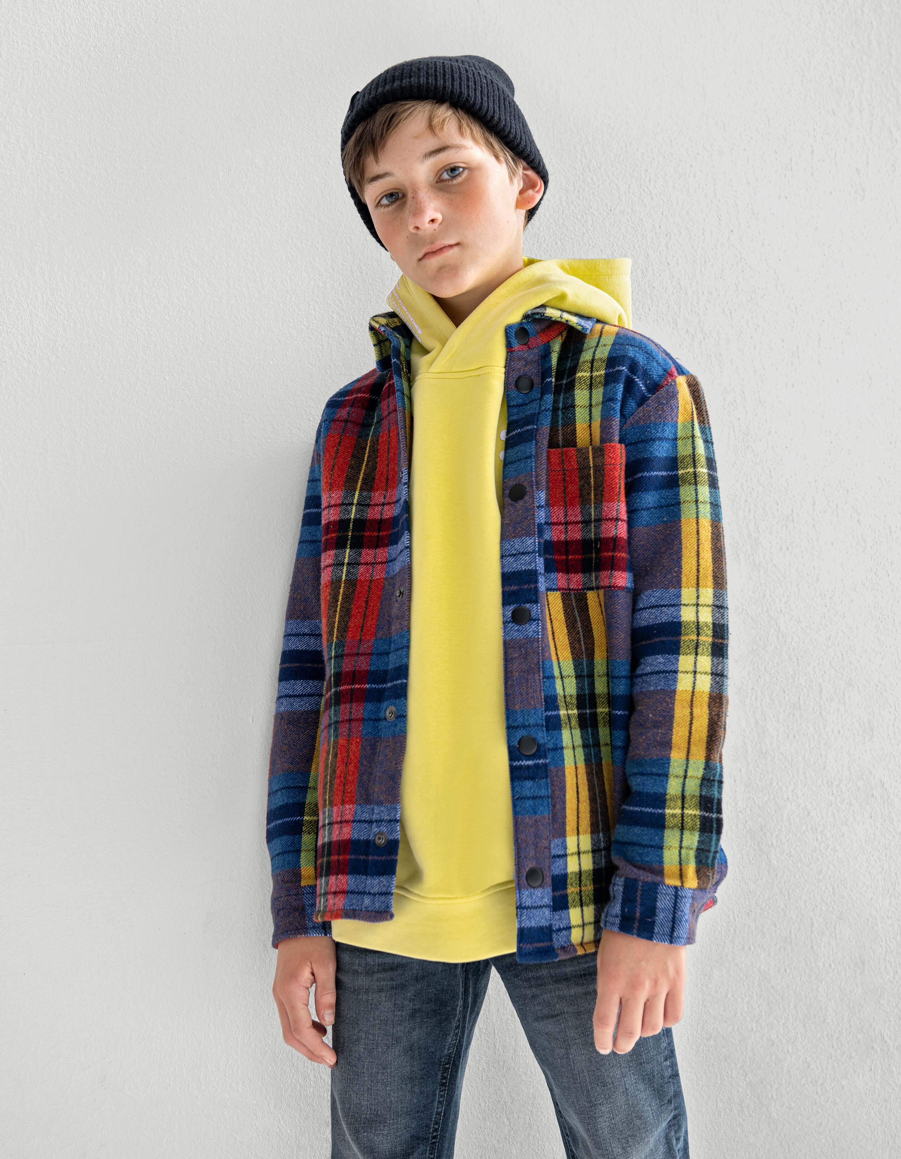 Ruiten Overshirt Rood SHOEBY BOYS