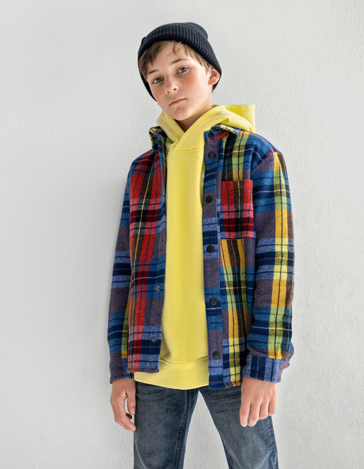 Ruiten Overshirt Rood SHOEBY BOYS