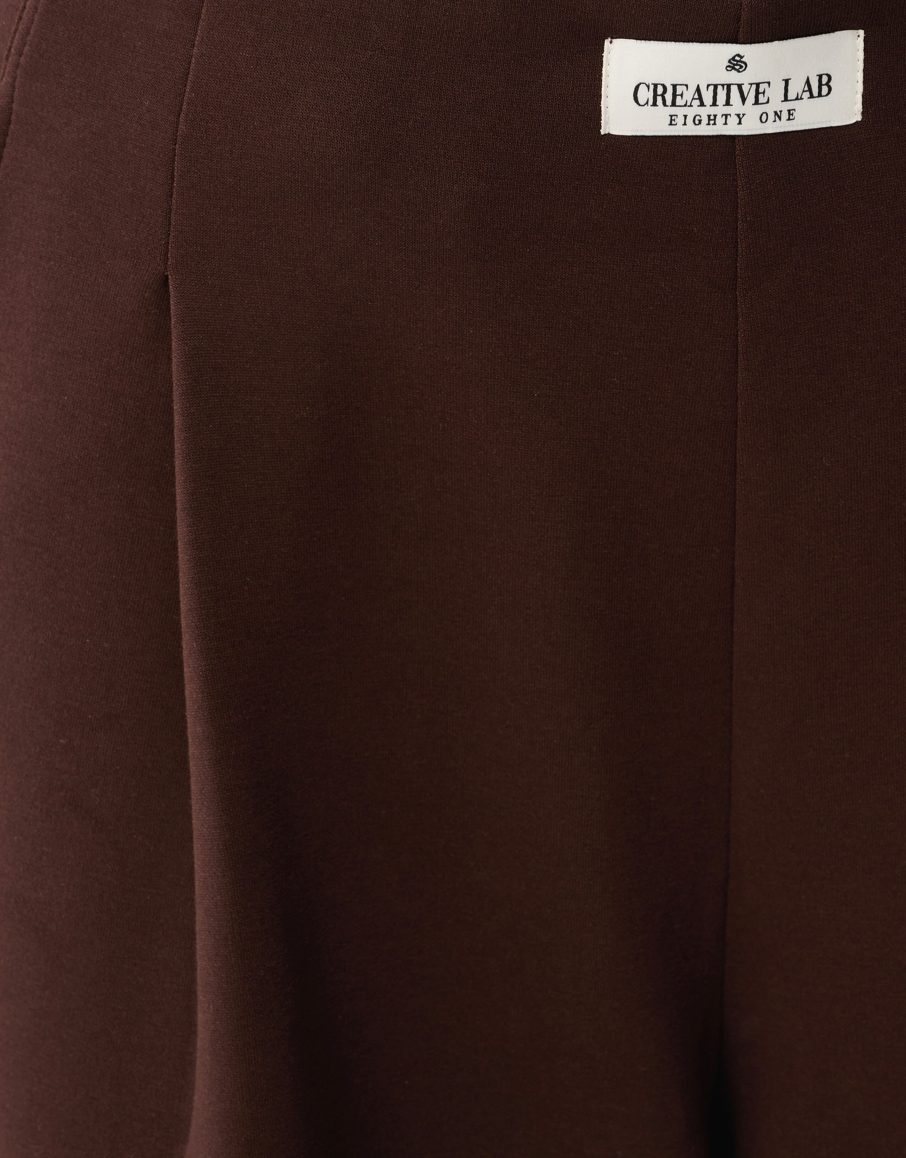 Clean Jogger Broek Donkerbruin SHOEBY WOMEN