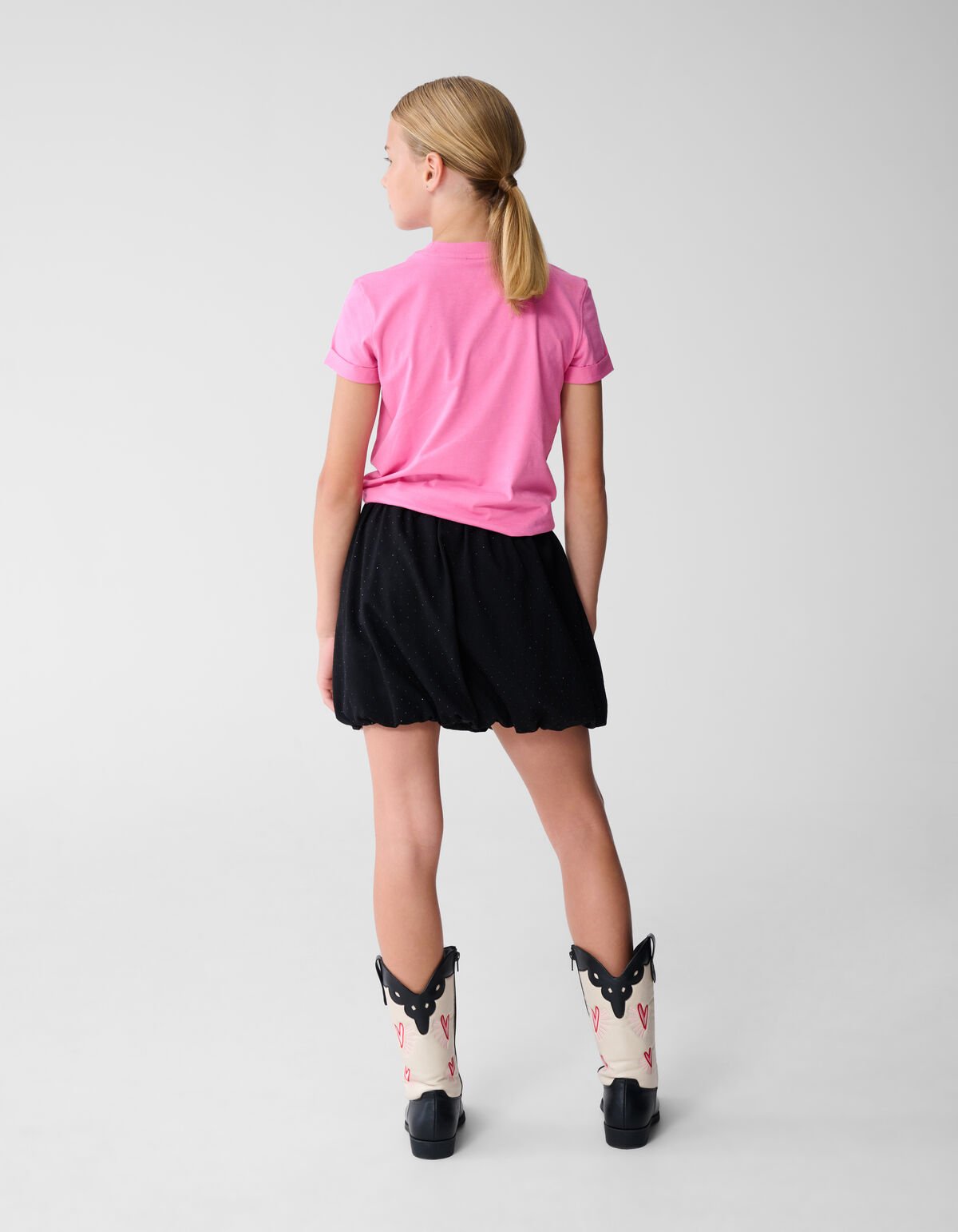 Club Atelier Artwork T-shirt Roze SHOEBY GIRLS