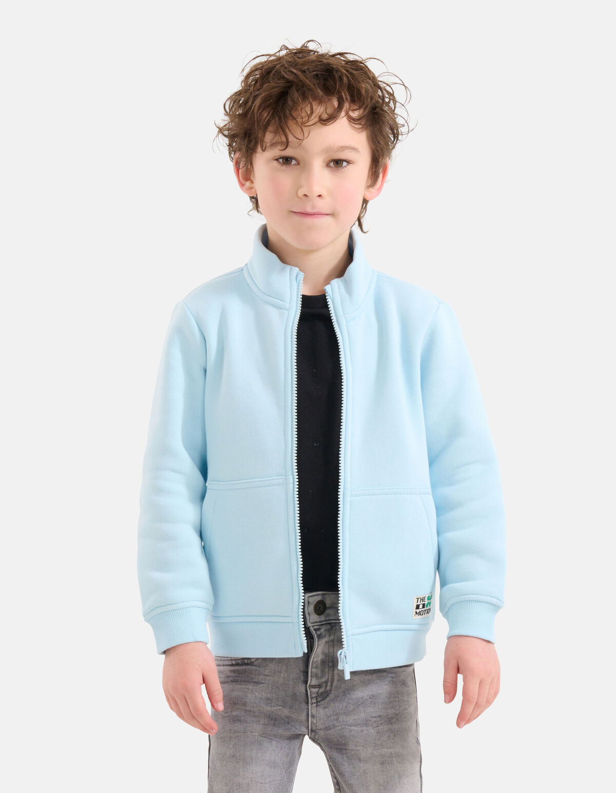 Label Vest Lichtblauw SHOEBY BOYS