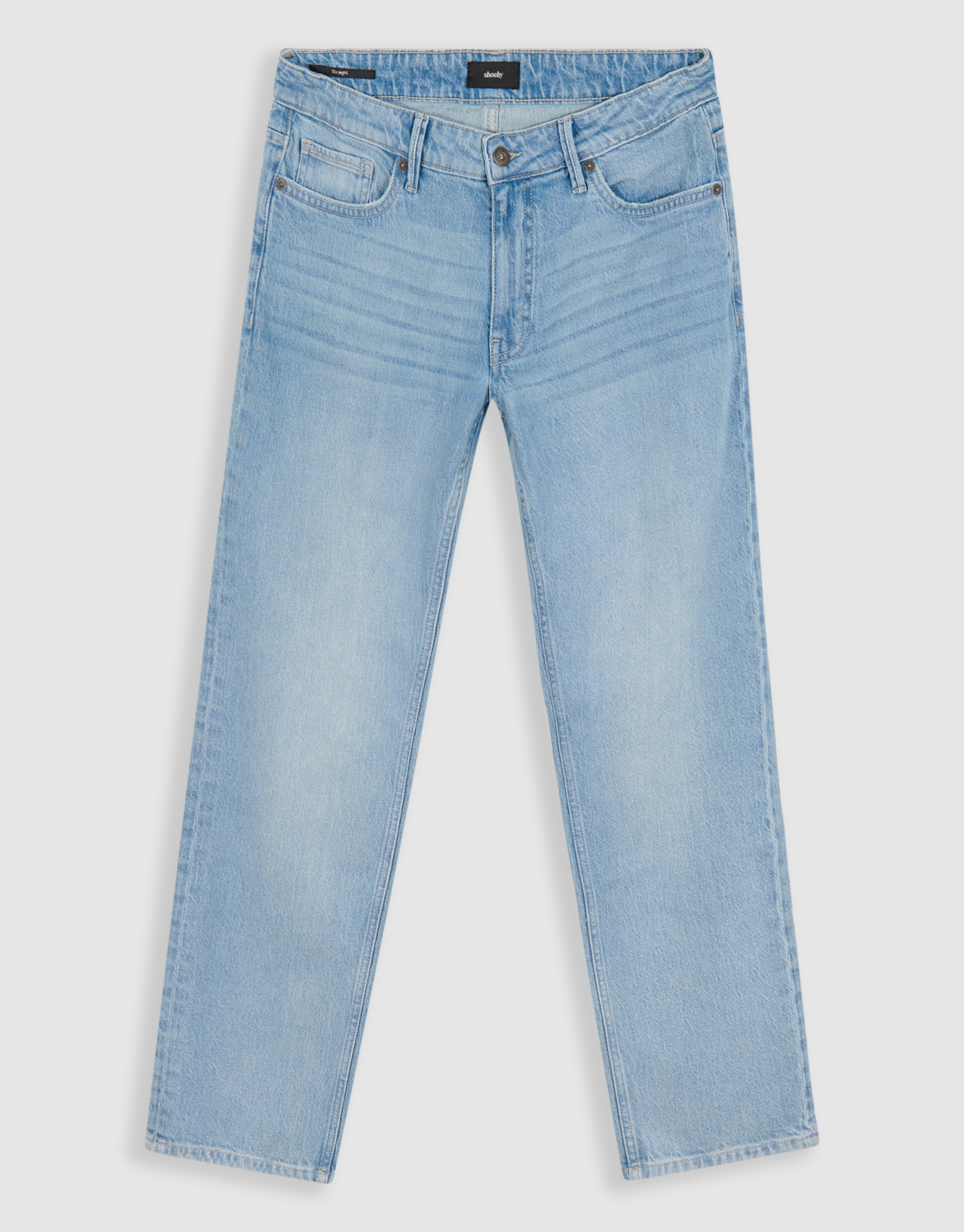 Straight Fit Jeans Bleached L32 SHOEBY MEN