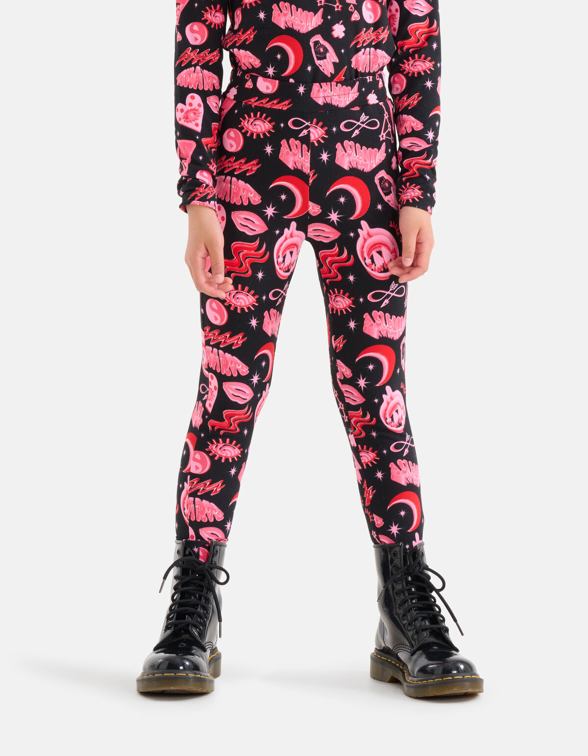 Printed Legging Roze SHOEBY GIRLS