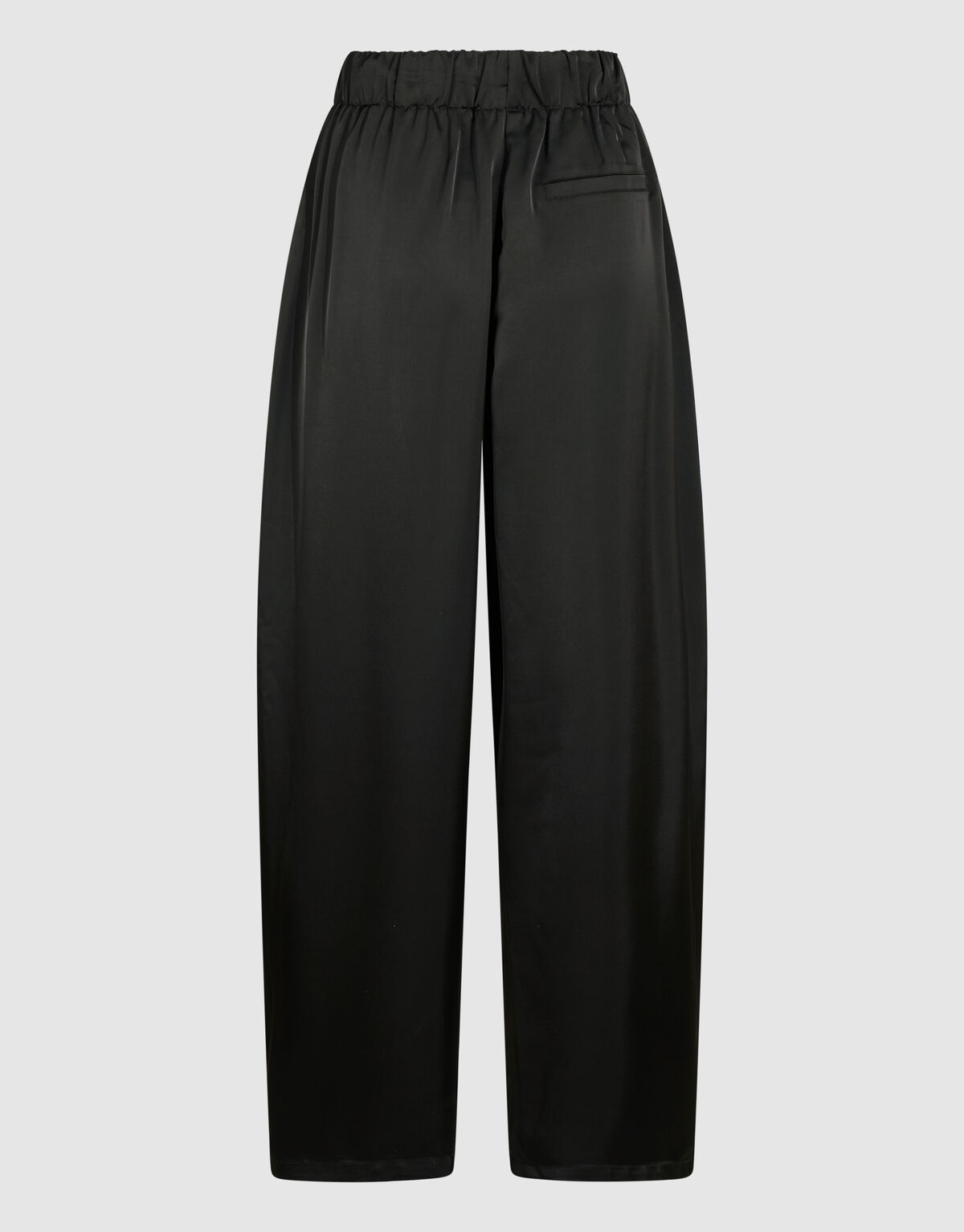 Satijnen Wide Leg Fit Broek Zwart SHOEBY WOMEN