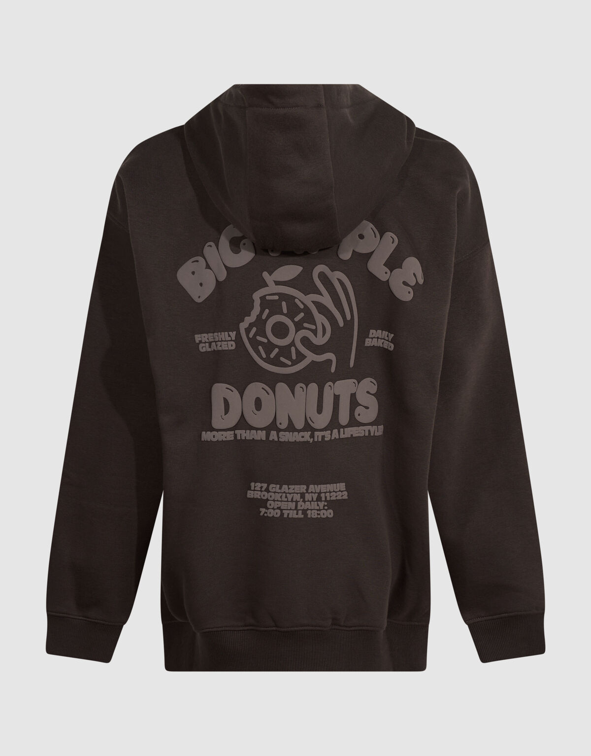 Donut Hoodie Donkerbruin SHOEBY BOYS