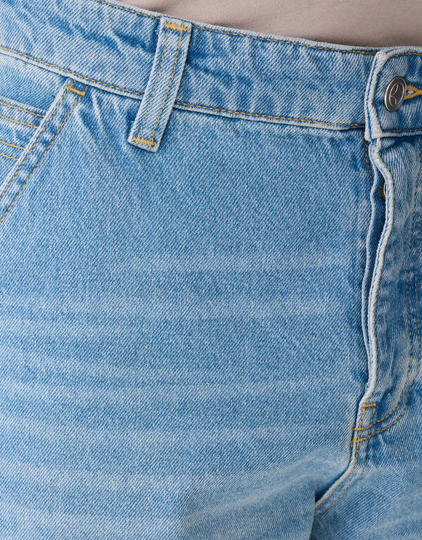 Carpenter Relaxed Fit Jeans Bleached L32 SHOEBY MEN