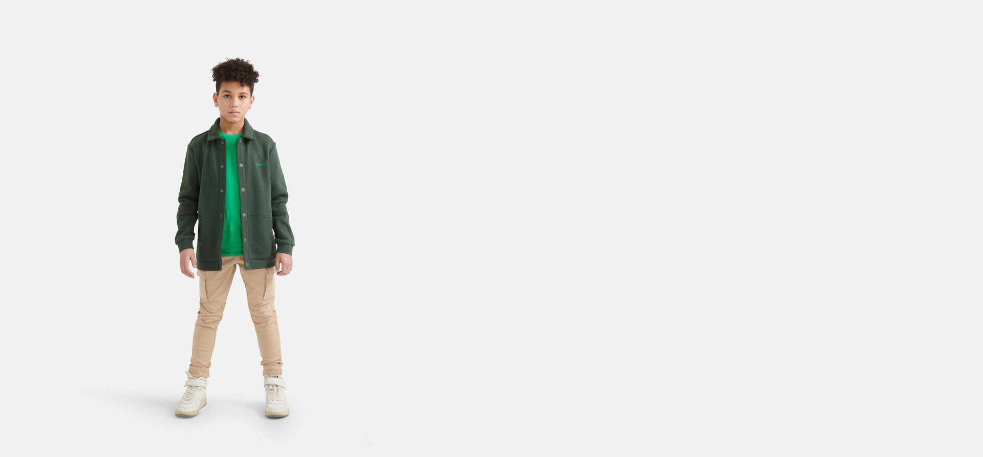 Casual Cargo Broek Beige SHOEBY BOYS