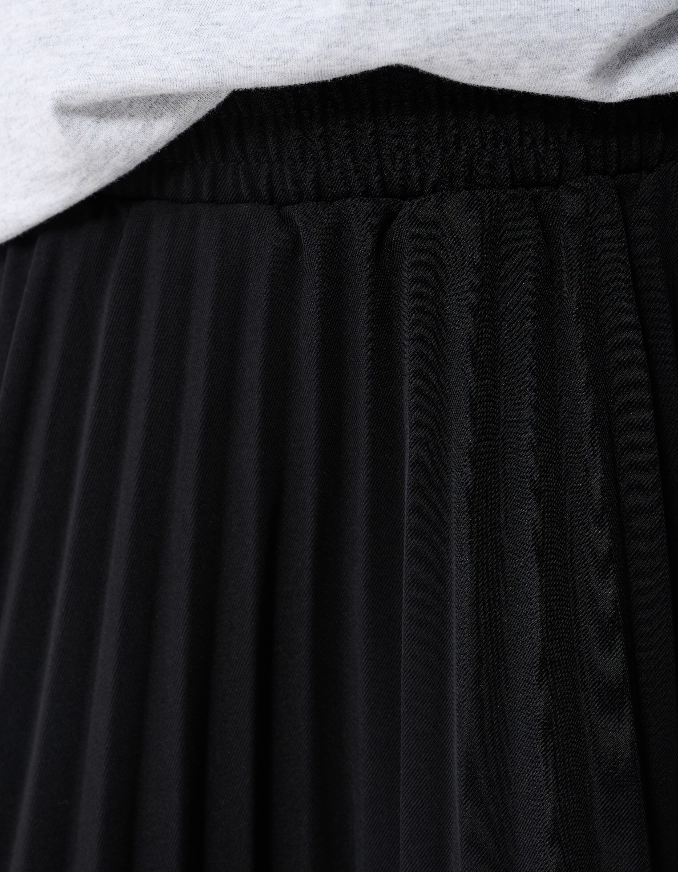 Plissé Rok Zwart SHOEBY GIRLS