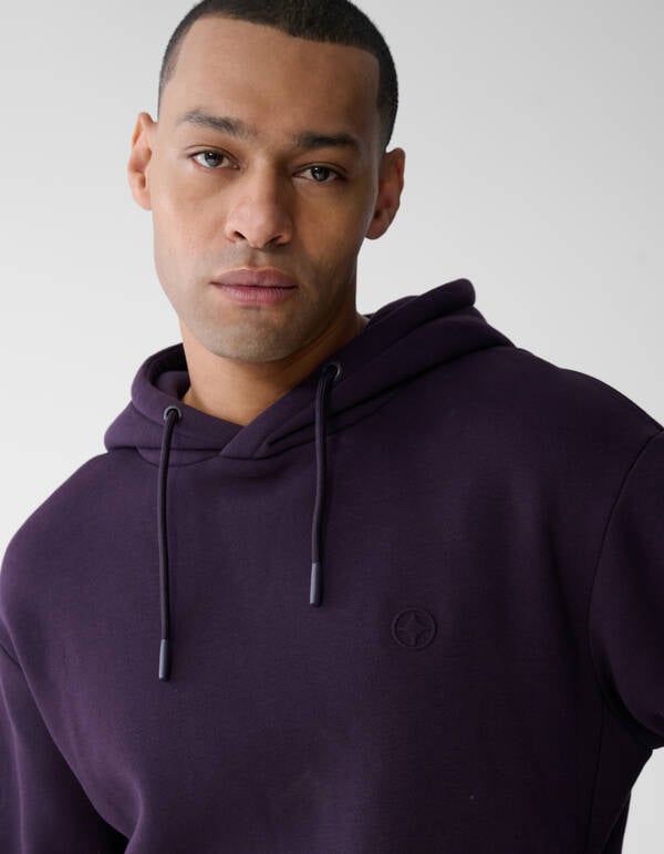 Sweat Hoodie Donkerrood SHOEBY MEN