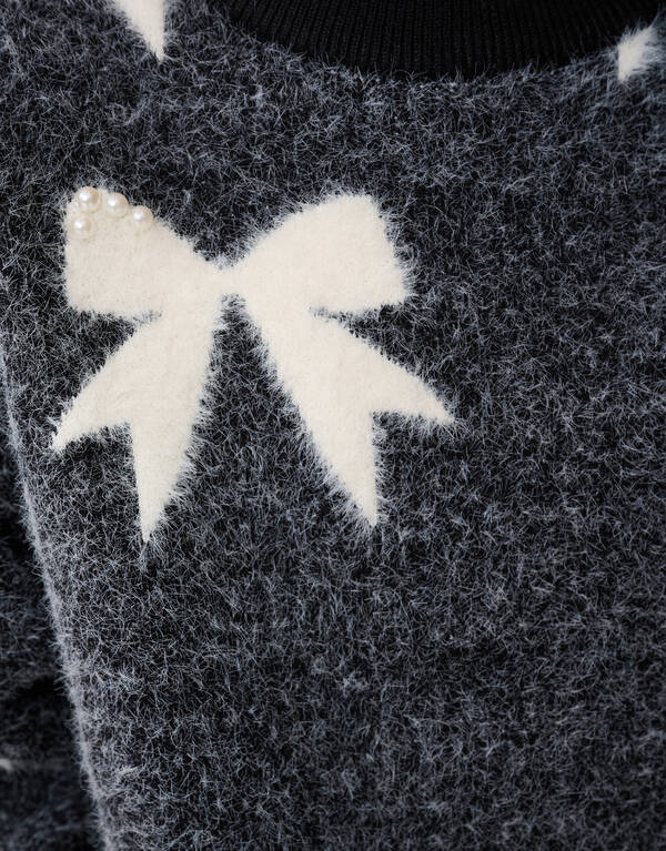 Strik Trui Zwart SHOEBY GIRLS