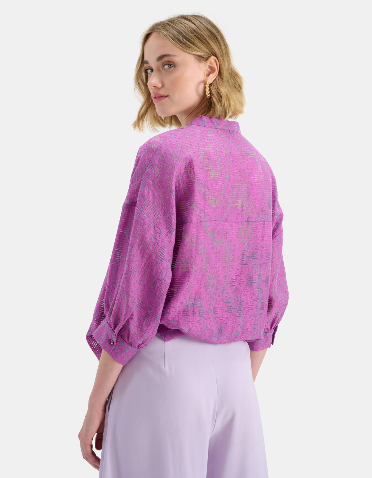 Oversized Blouse Paars SHOEBY WOMEN