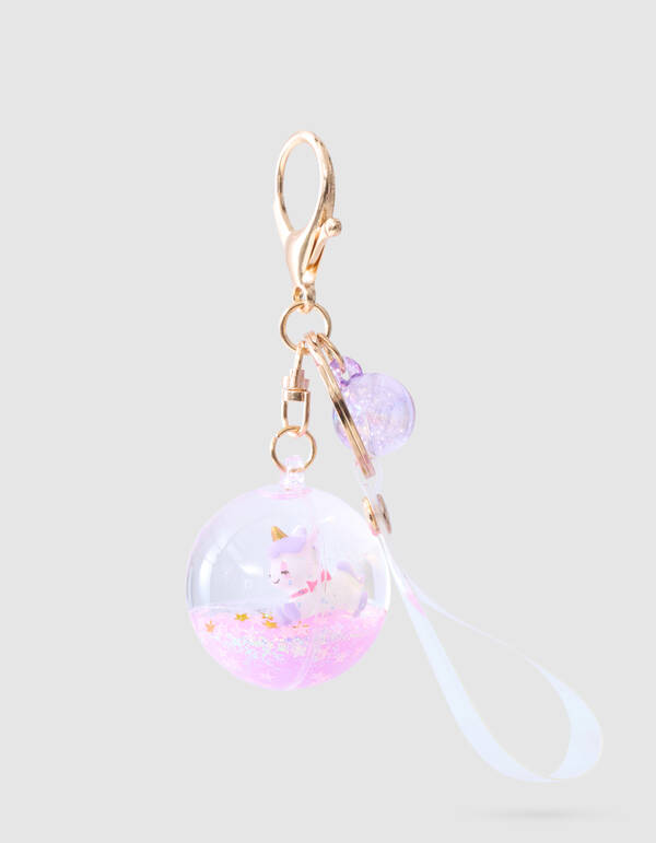 Unicorn Sleutelhanger Lichtpaars SHOEBY ACCESSOIRES