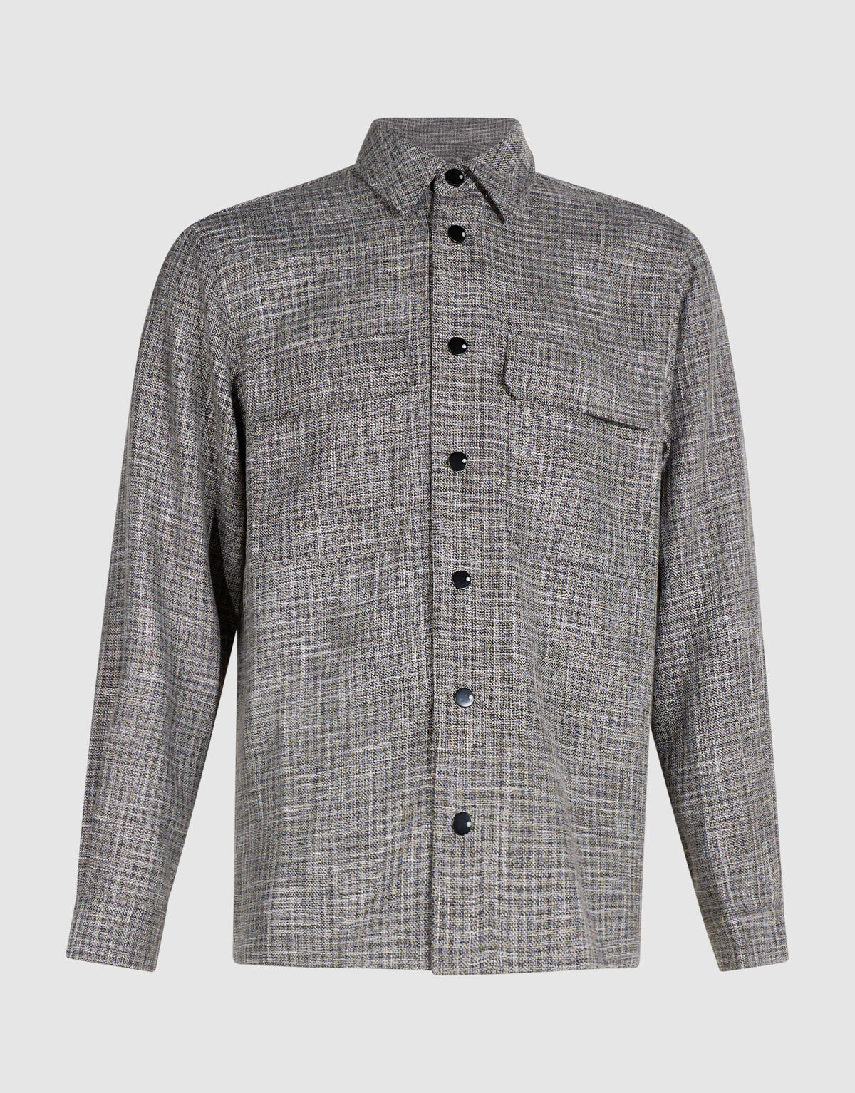 Geruit Overshirt Grijs SHOEBY MEN