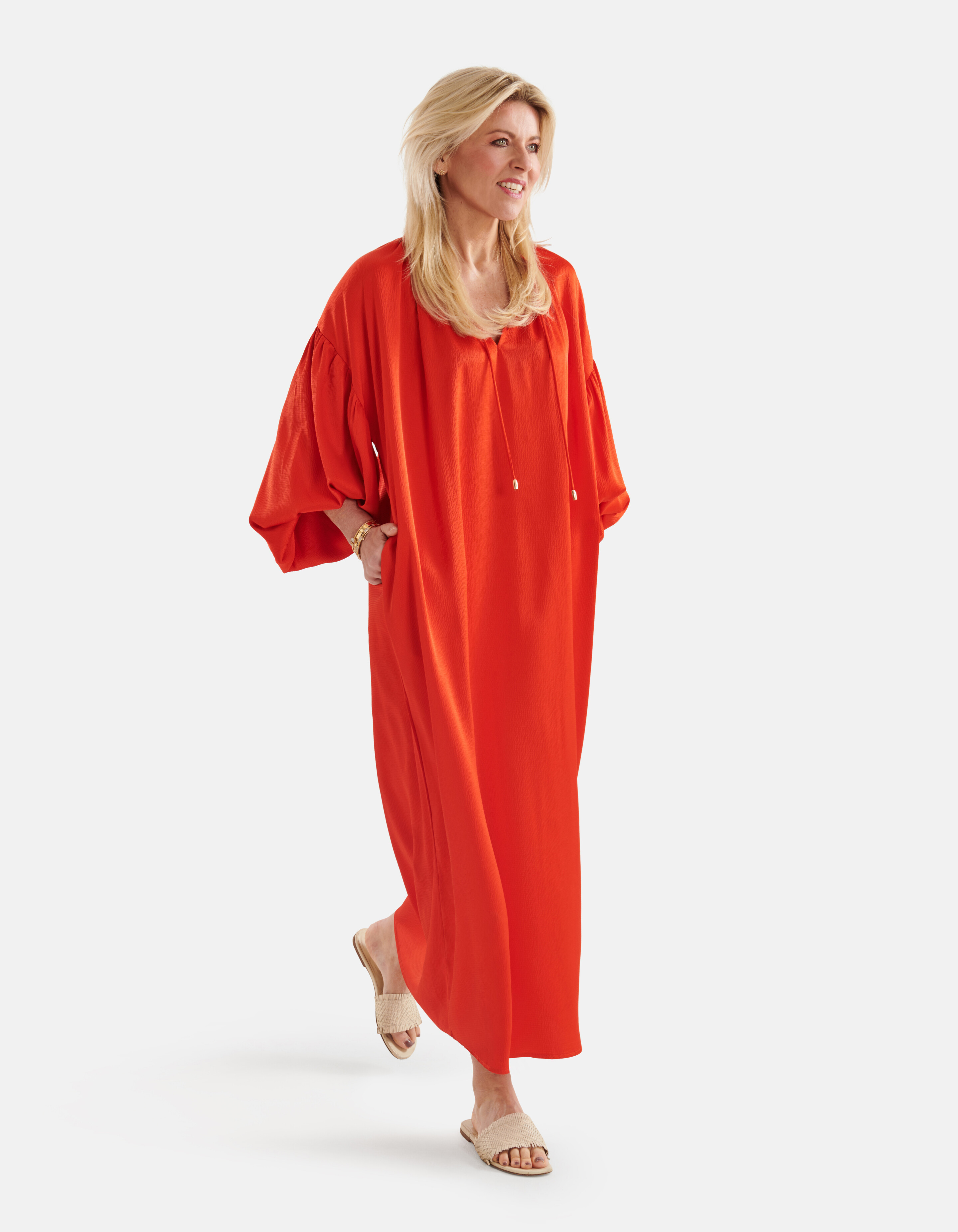 Solid Jurk Rood By Lonneke SHOEBY WOMEN