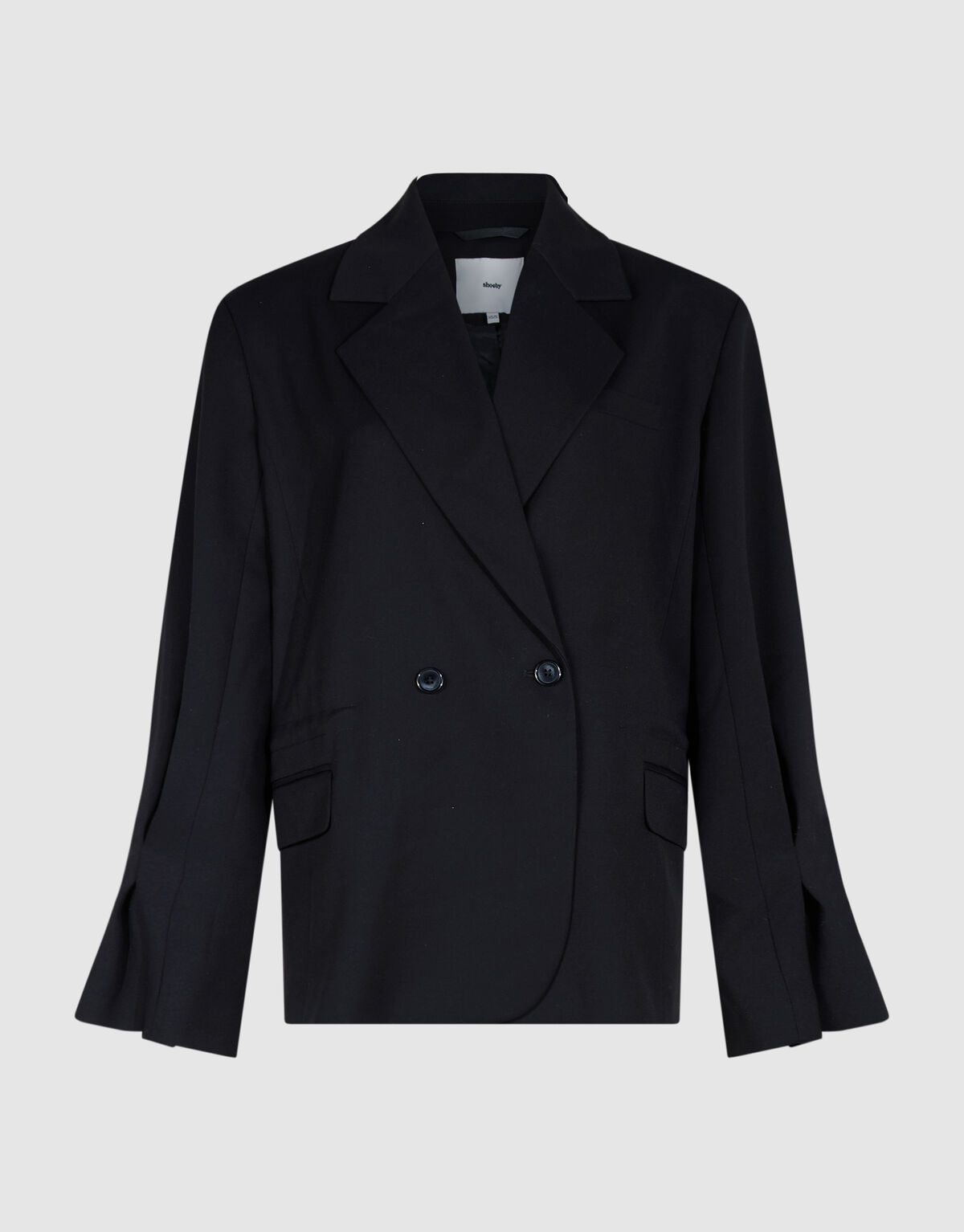 Relaxed Fit Blazer Zwart SHOEBY WOMEN
