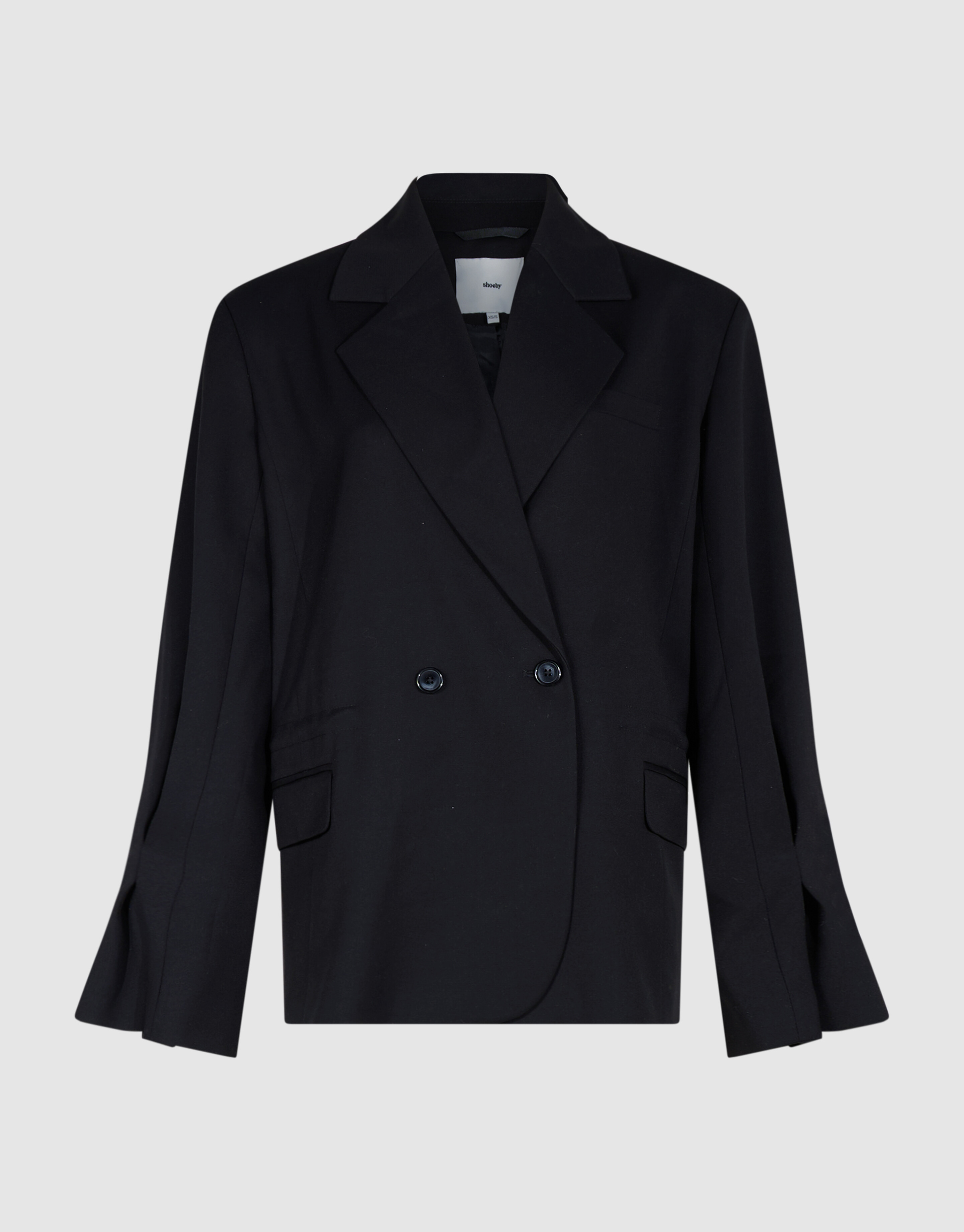Relaxed Fit Blazer Zwart SHOEBY WOMEN