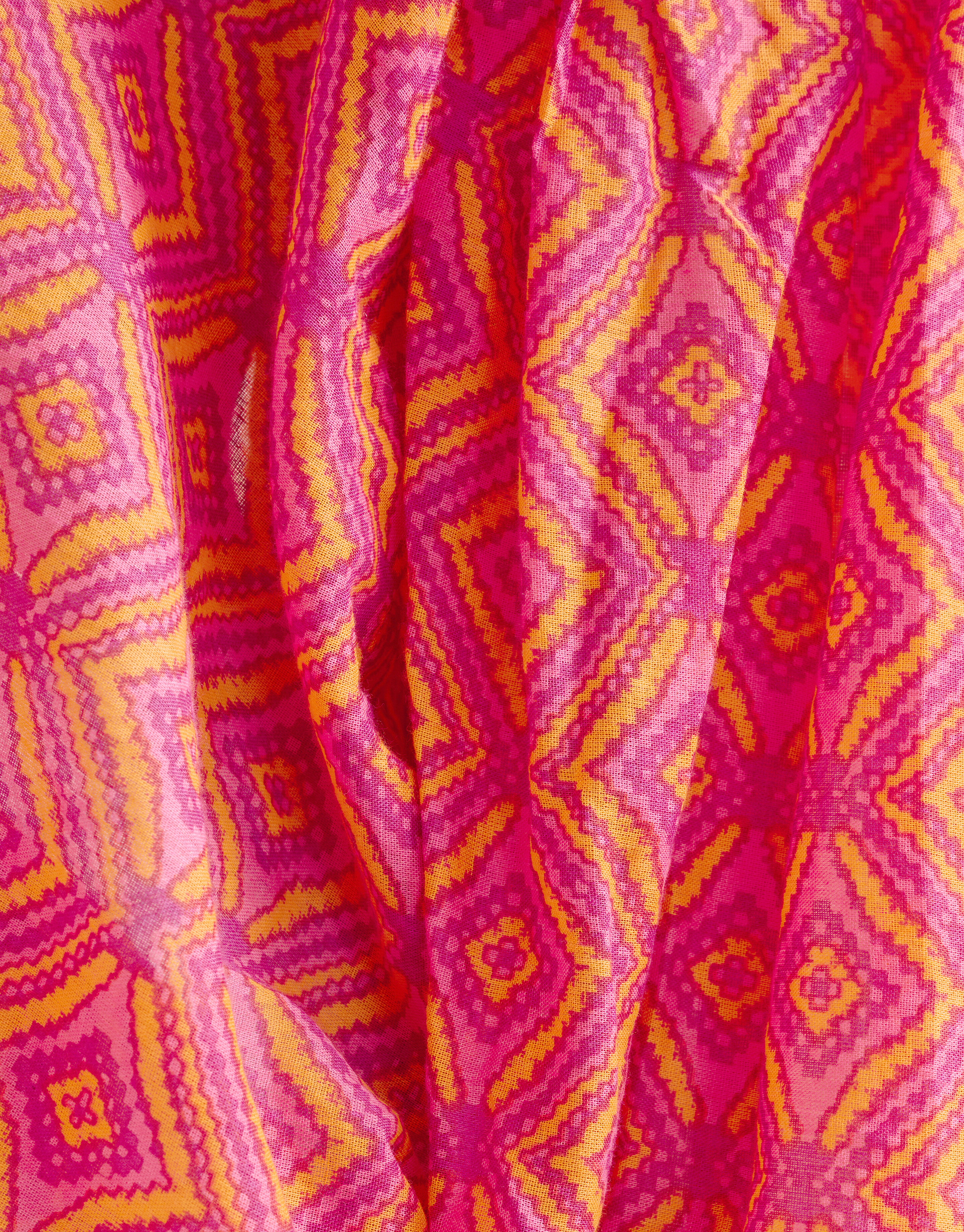 Printed Voile Blouse Roze SHOEBY WOMEN