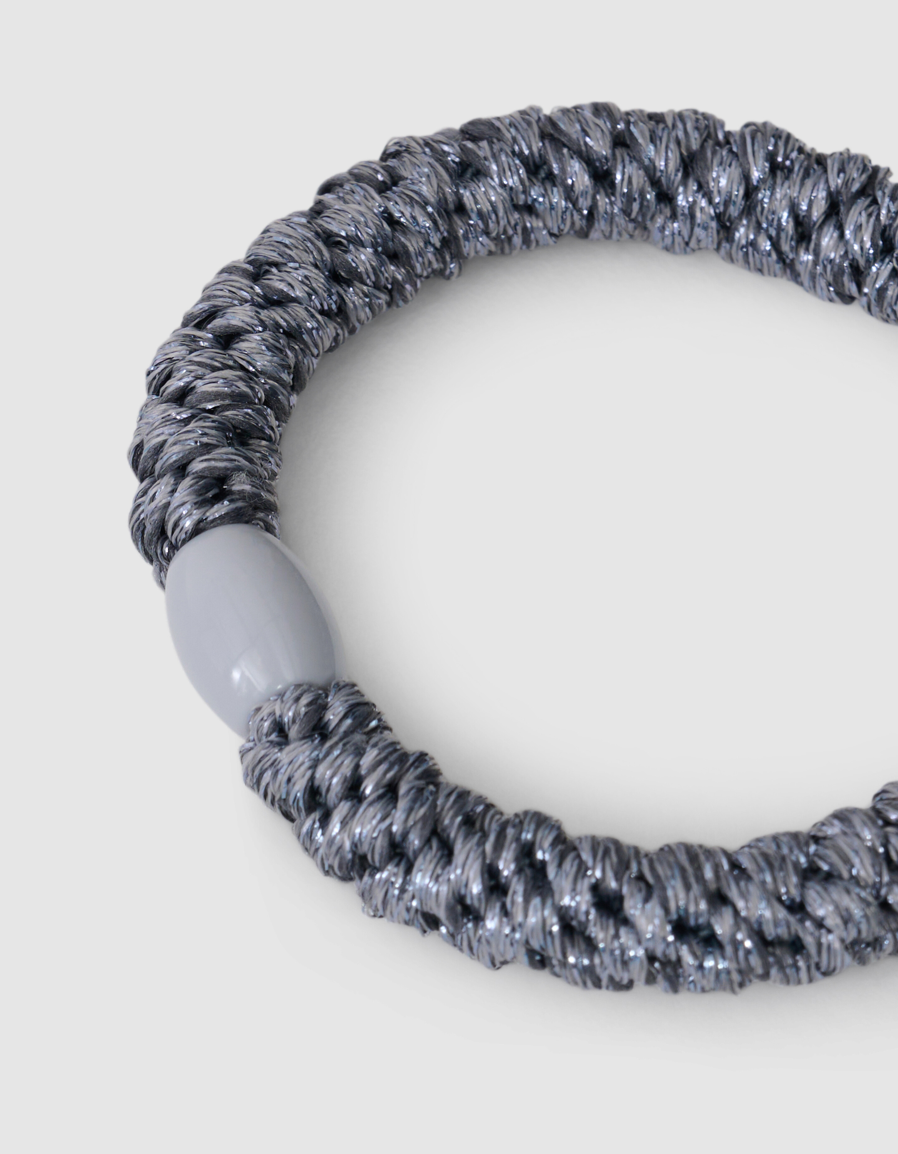 Lurex Haarelastiek Zilver SHOEBY ACCESSOIRES