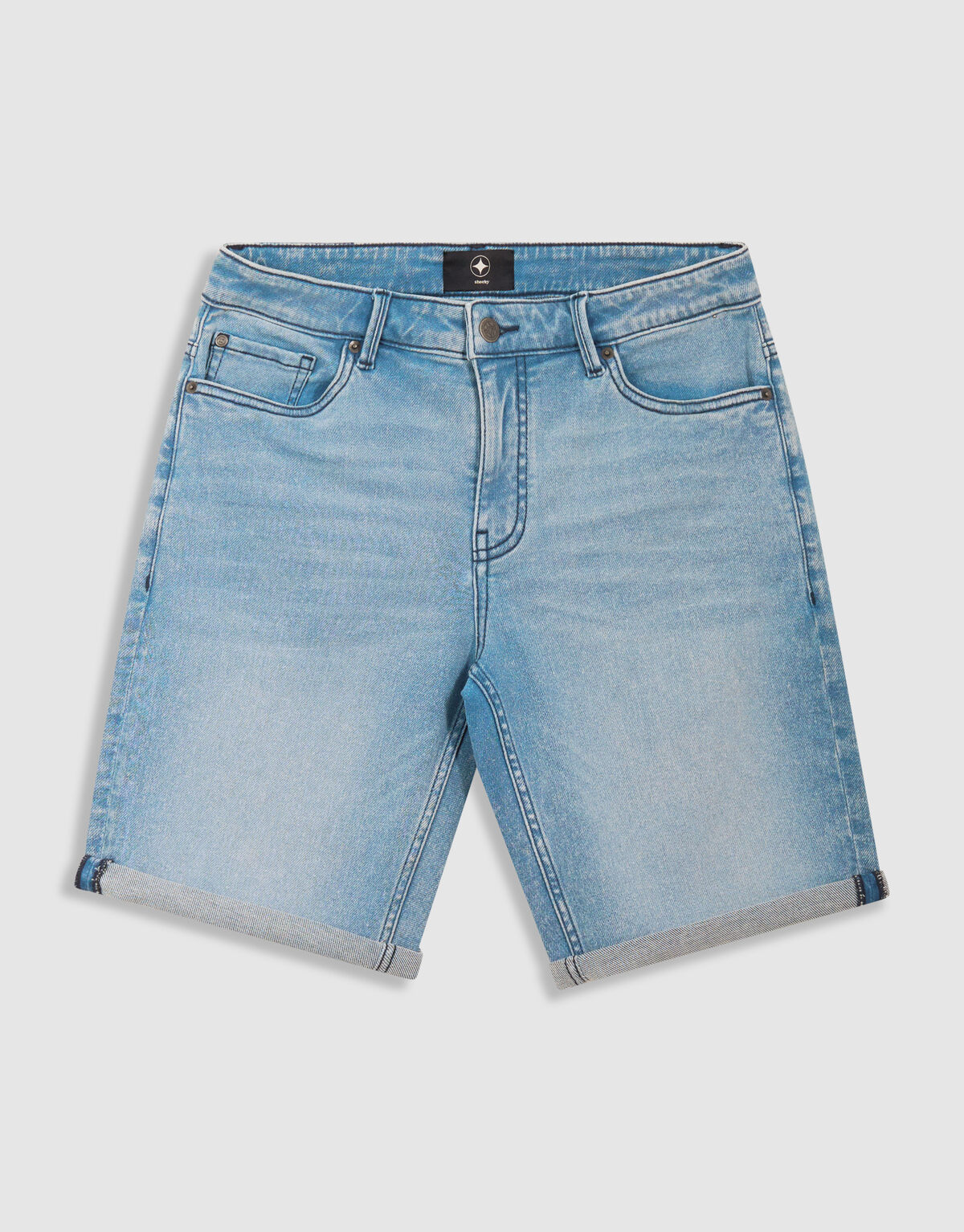 Denim Short Donkerblauw SHOEBY MEN