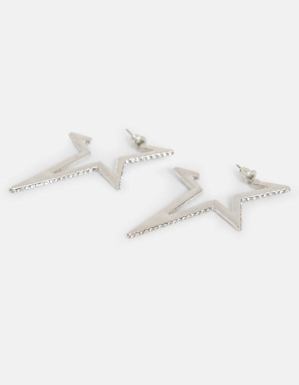 Ster Oorbellen Zilver SHOEBY ACCESSOIRES