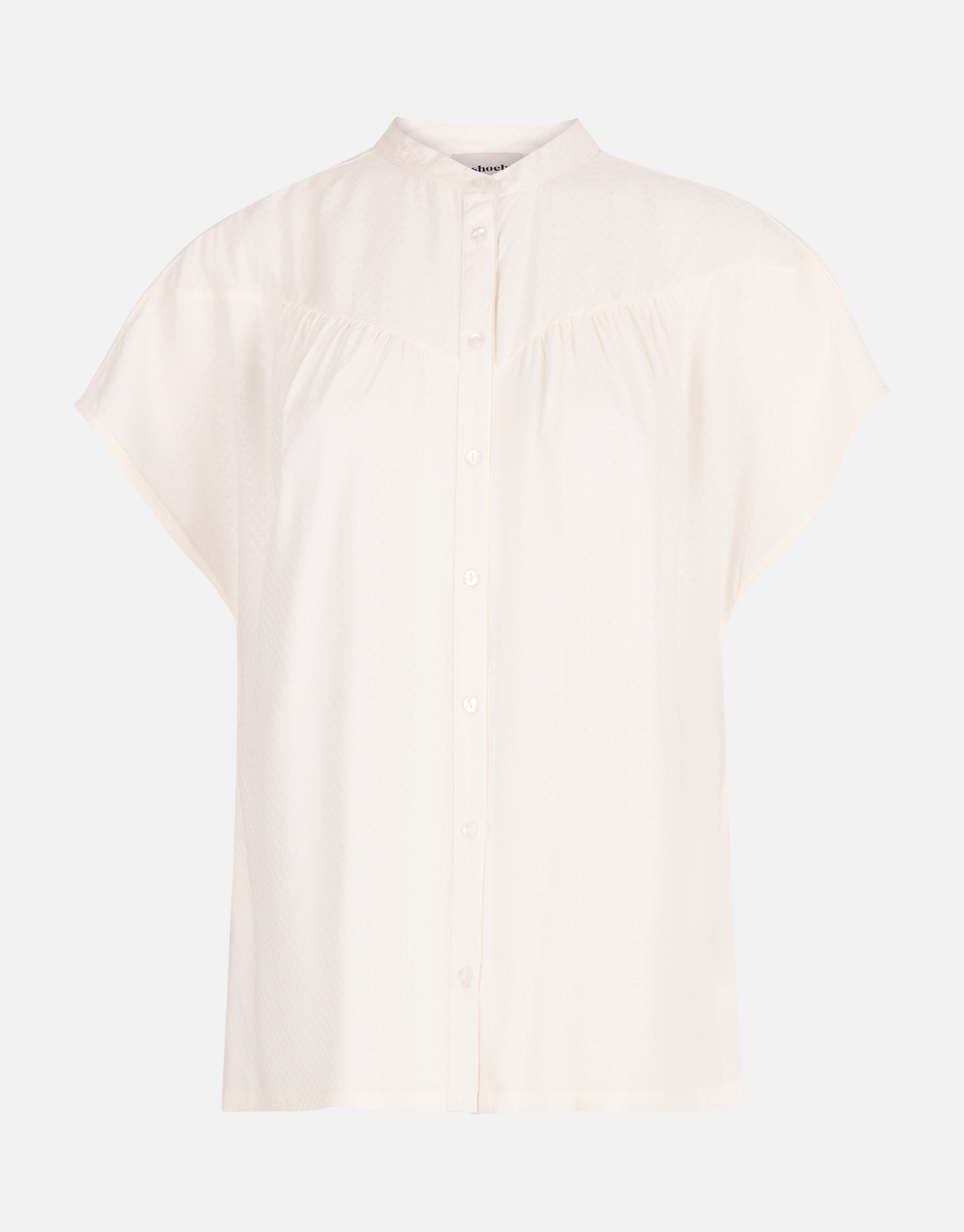Relaxed Fit Top Gebroken Wit SHOEBY WOMEN