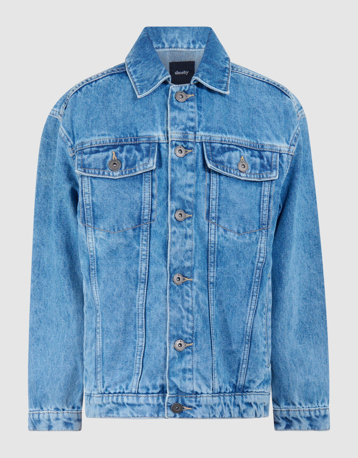 Basis Denim Jack Mediumstone SHOEBY BOYS