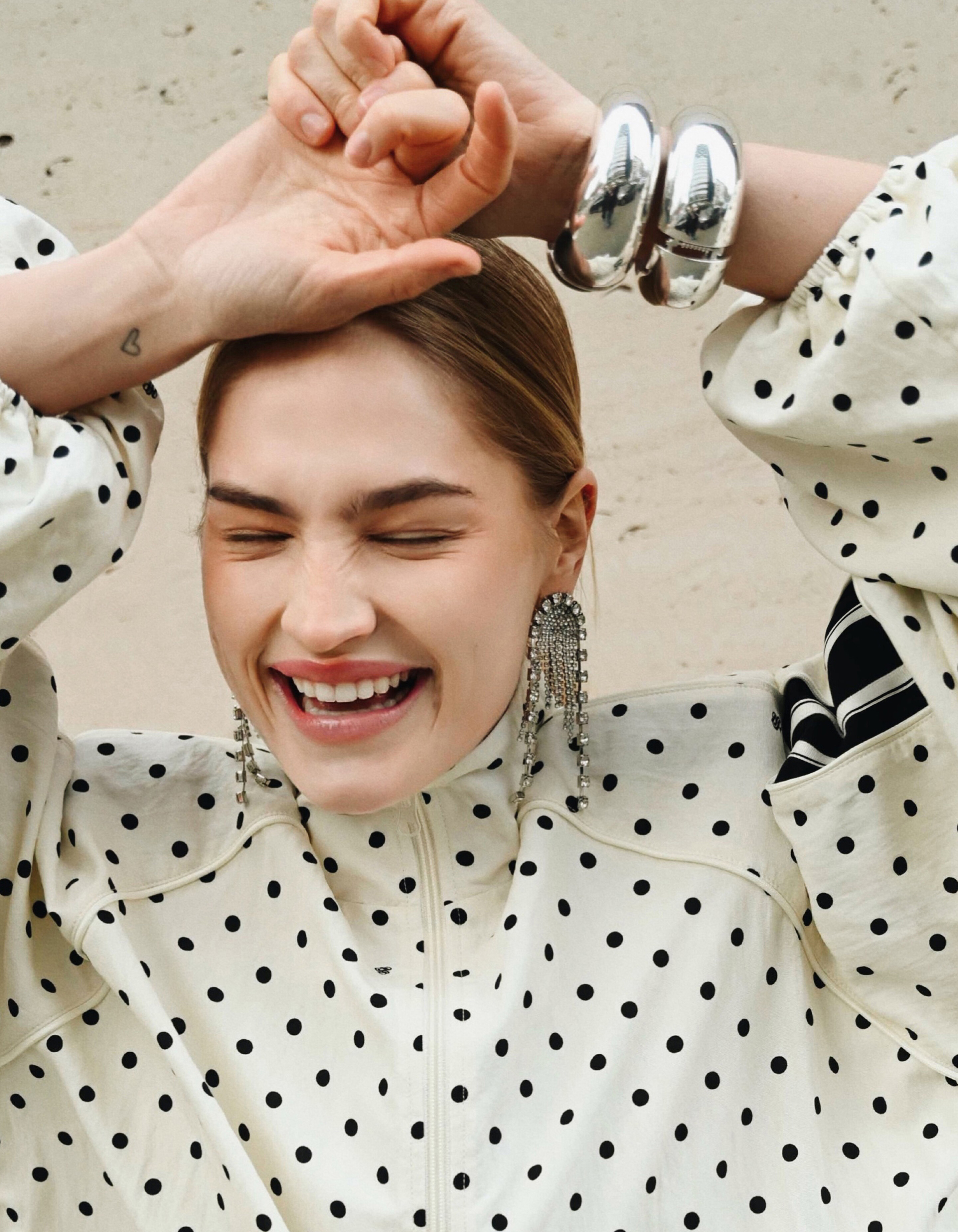 Statement Bangle Zilver SHOEBY ACCESSOIRES