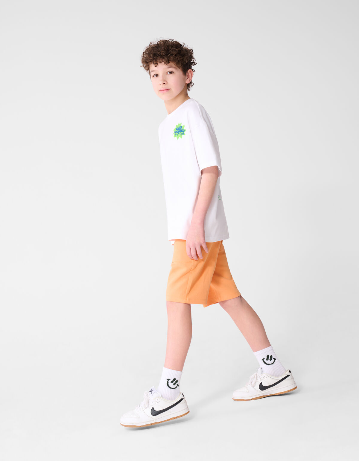 Pique Short Oranje SHOEBY BOYS