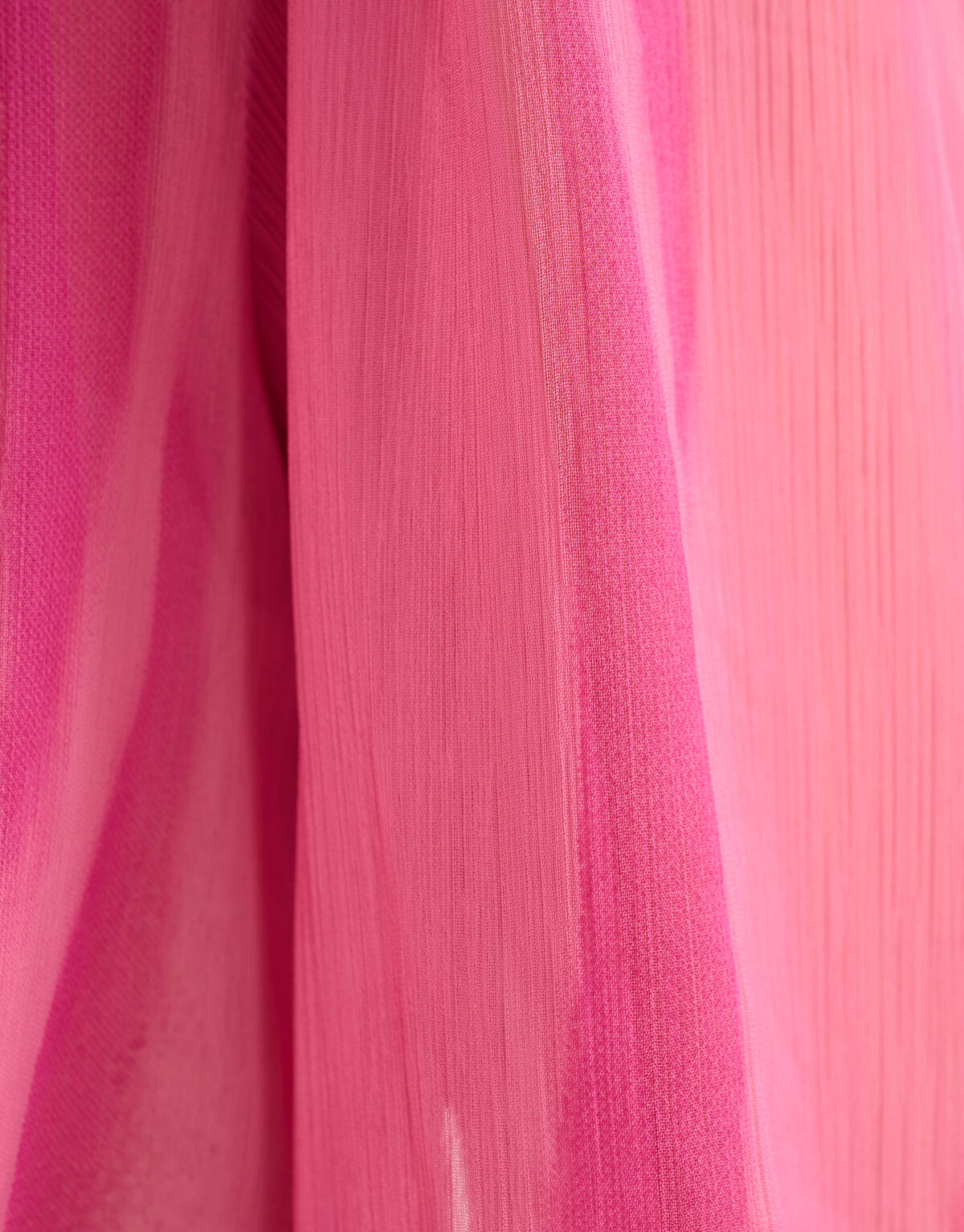 Two Tone Print Blouse Roze SHOEBY WOMEN