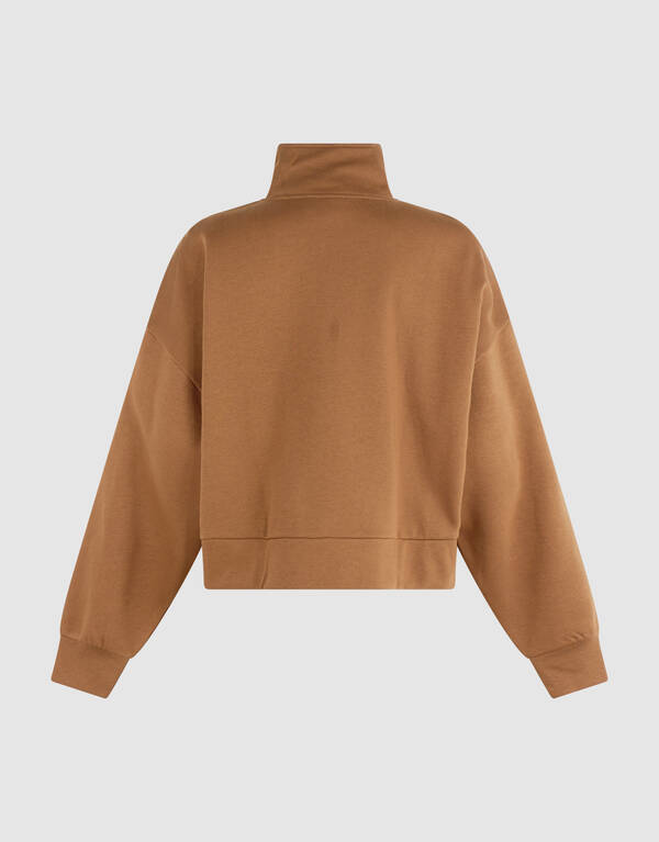 Oversized Zipper Sweater Bruin SHOEBY WOMEN