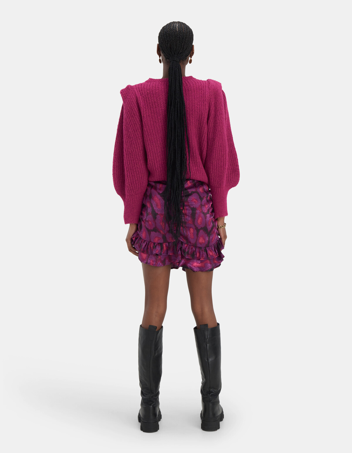 Shoulder Knit Pullover EKSEPT