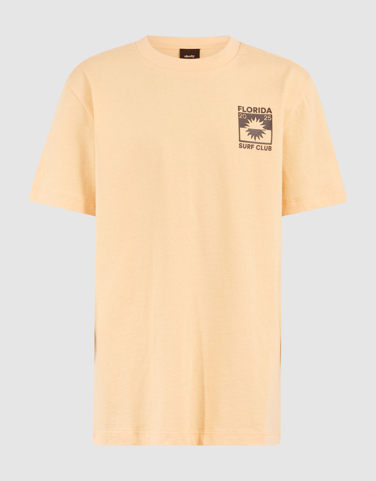 Surf Club Artwork T-shirt Lichtoranje SHOEBY BOYS