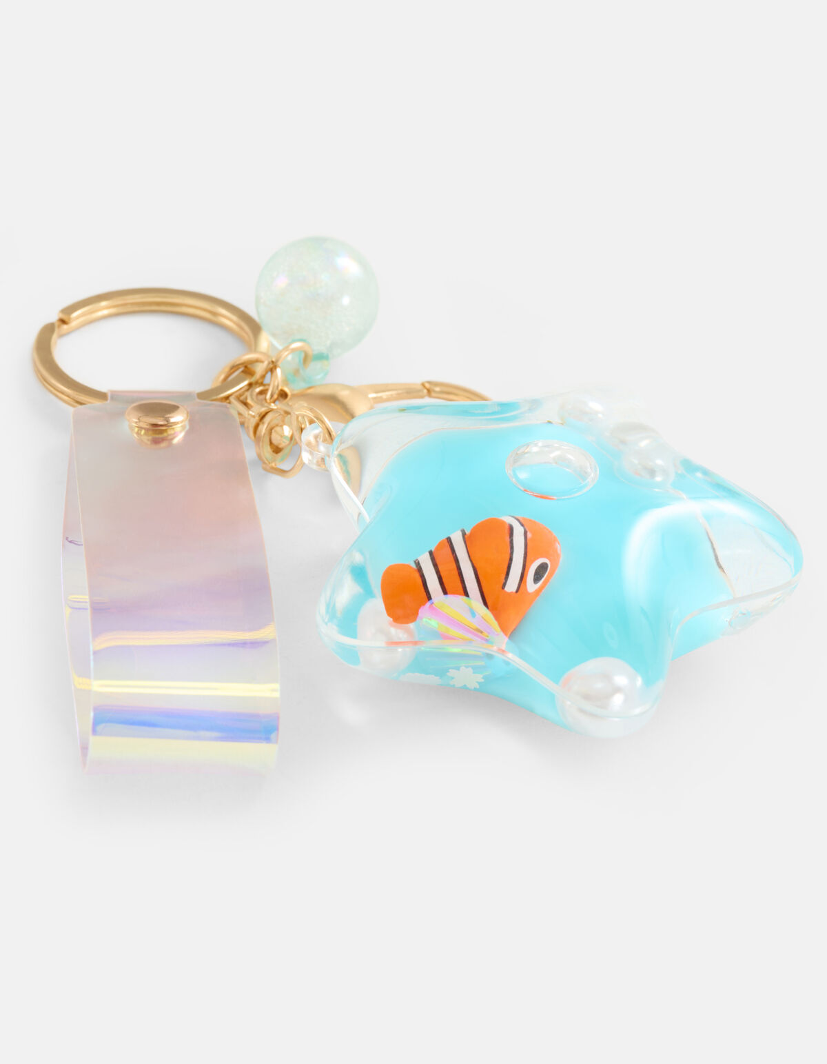 Ster Sleutelhanger Blauw SHOEBY ACCESSOIRES