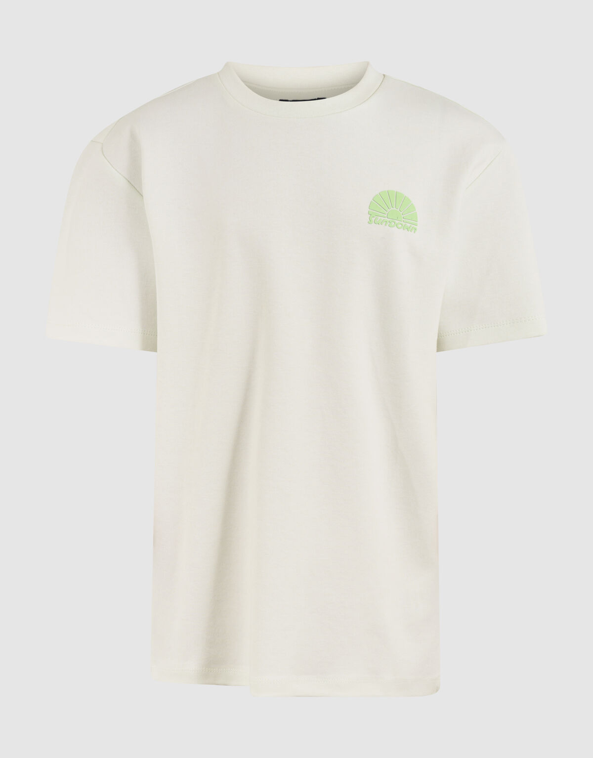 Sundown Artwork T-shirt Gebroken Wit SHOEBY BOYS